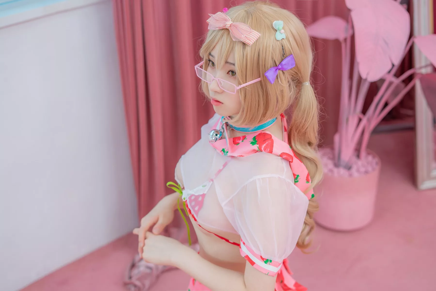 摄影 全集修正 苏打】 socks 南韩 Over 奶油 丽人 Bambi【CreamSoda knee