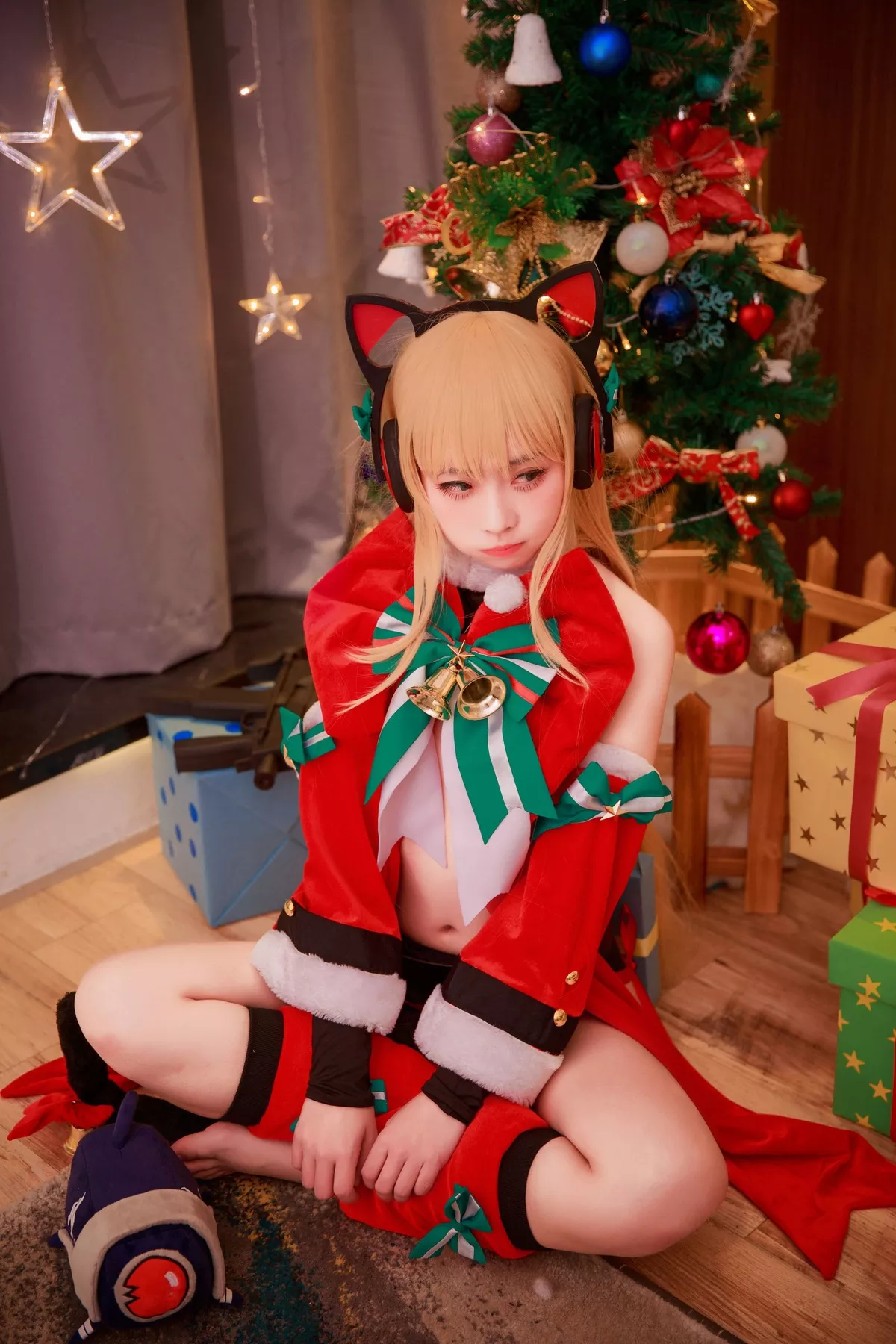 girls 不会受伤】 女神 【G44 Cosplay frontline 红耳朵猫 TMP 福利