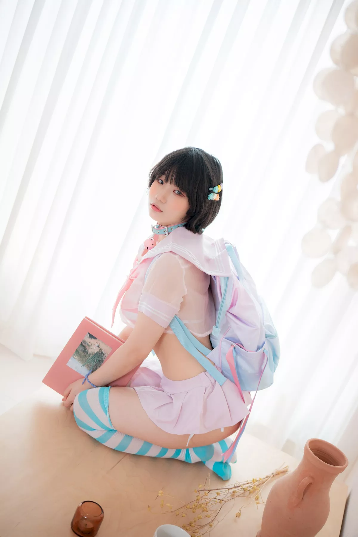 choker 全集修正 尤物 苏打】 Mimmi【CreamSoda 奶油 摄影 棒子 Belt