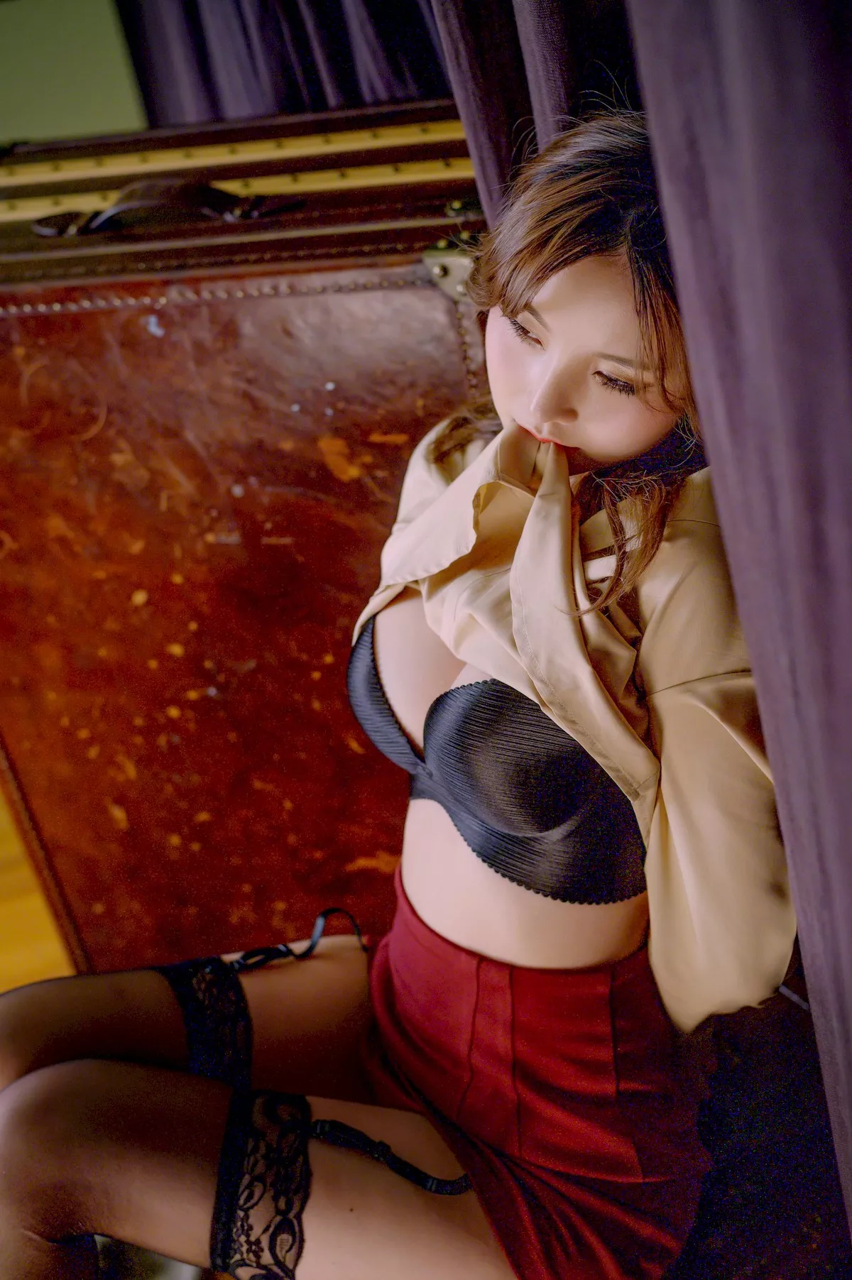 遮挡生活】 YUNA【SAINT 艺术图 佳人 Boss 全集修正 Photolife 南韩 Your