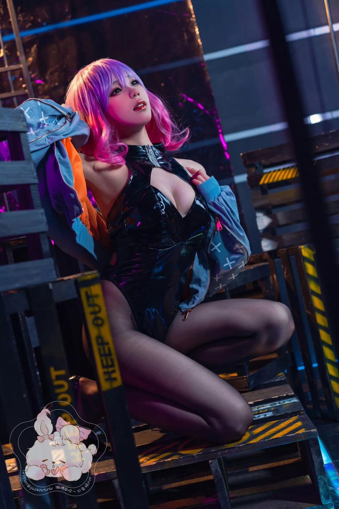 Girl 小兔 咬人小 《Mask Luna》 高质写真摄影