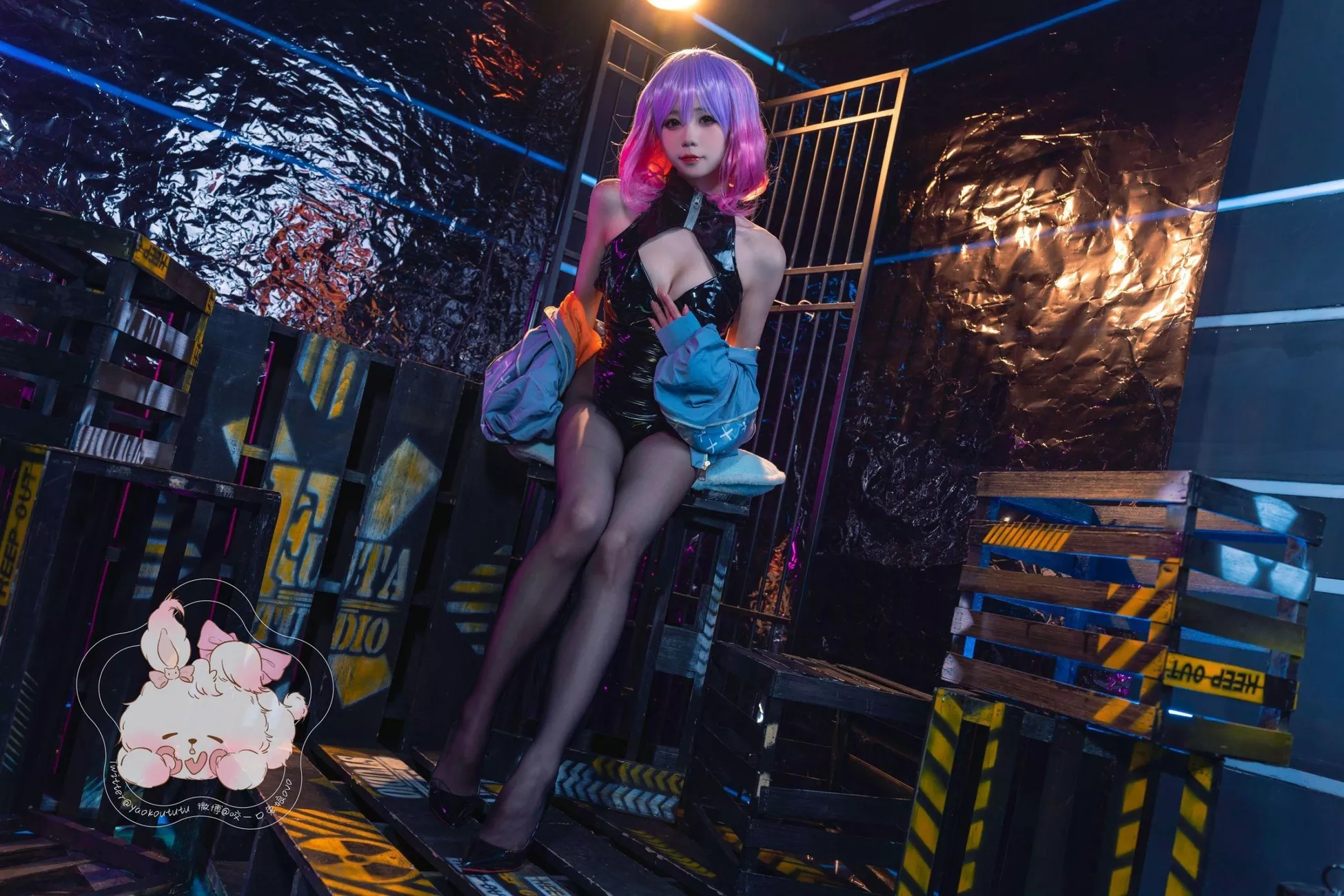 Girl 小兔 咬人小 《Mask Luna》 高质写真摄影