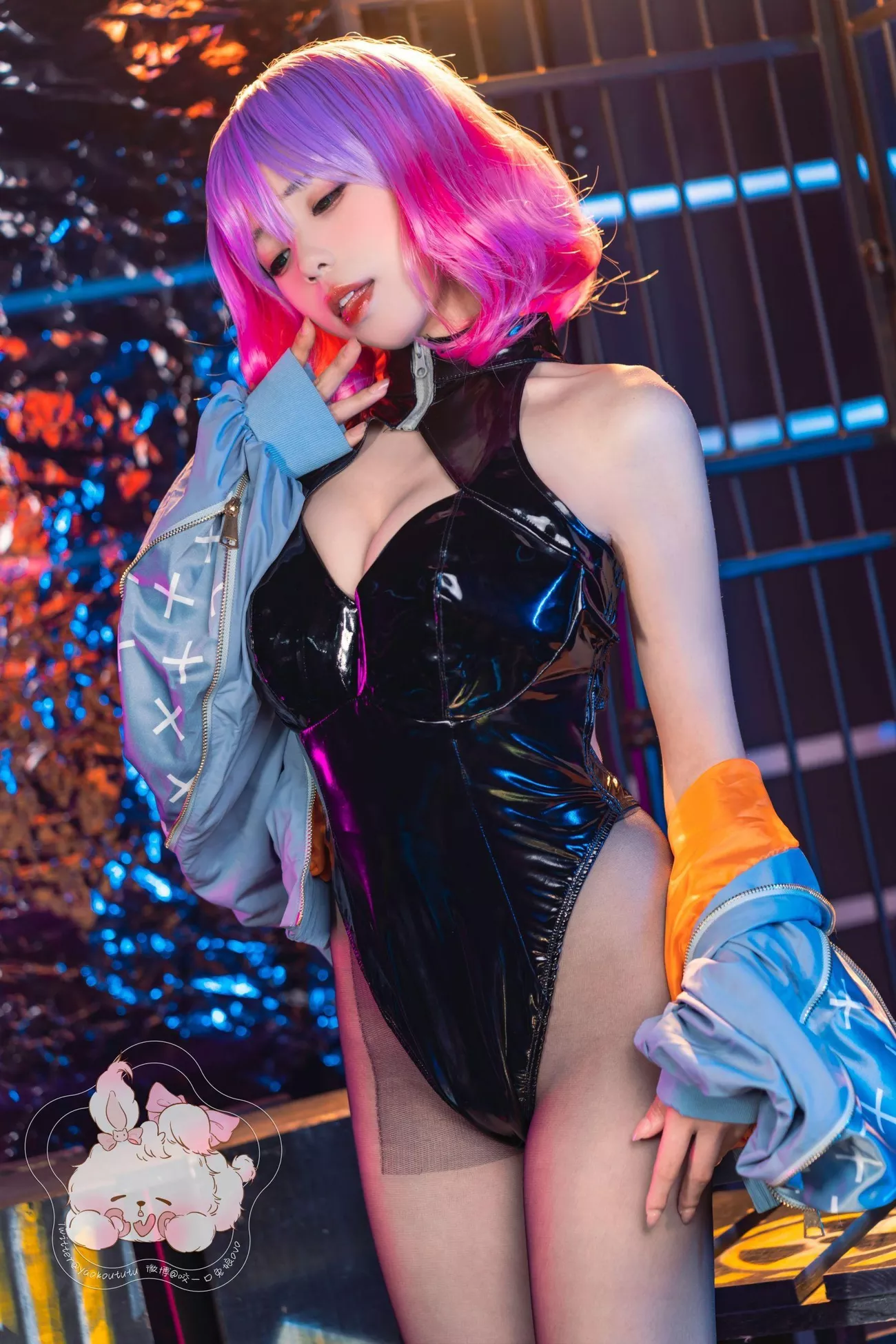Girl 小兔 咬人小 《Mask Luna》 高质写真摄影