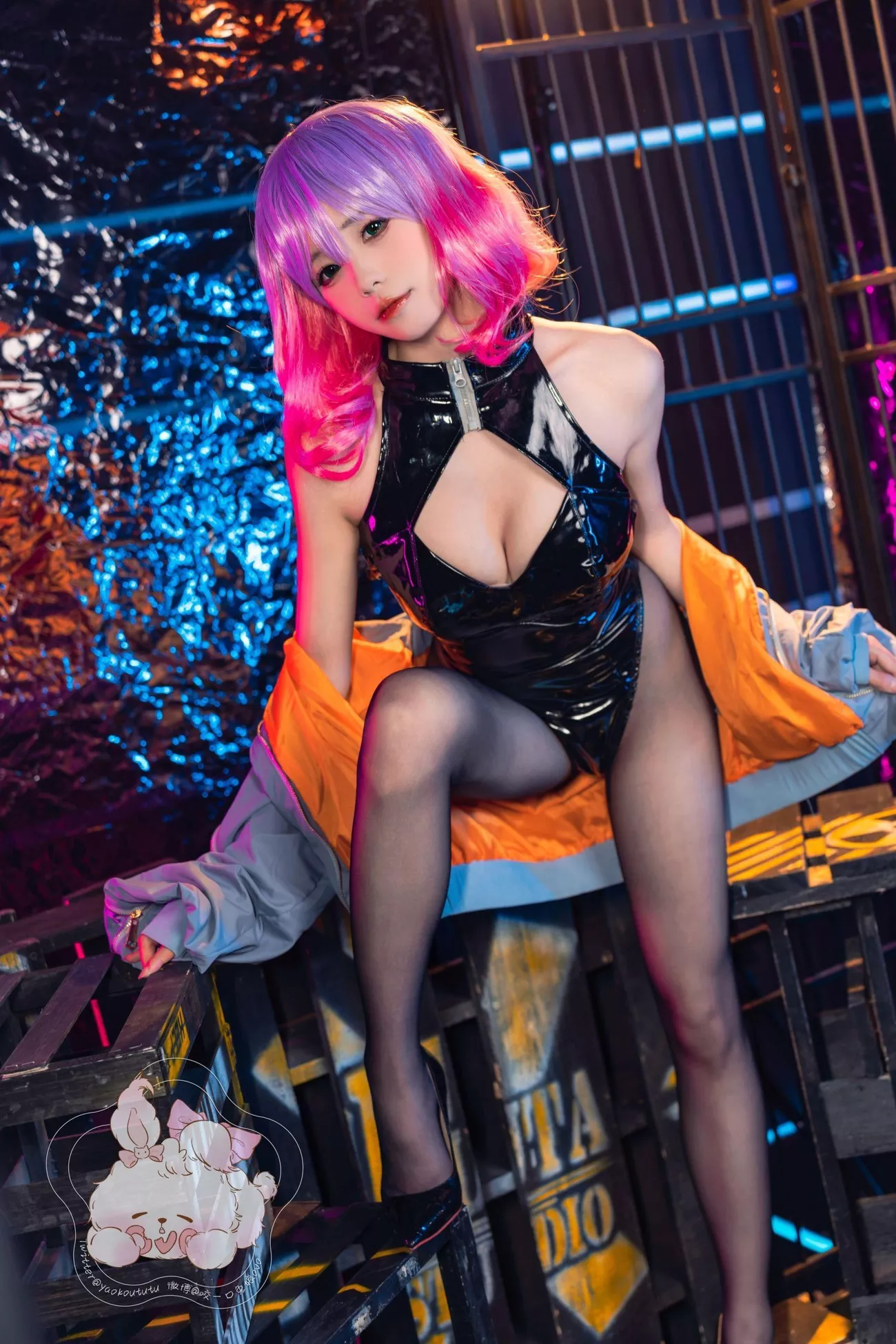 Girl 小兔 咬人小 《Mask Luna》 高质写真摄影