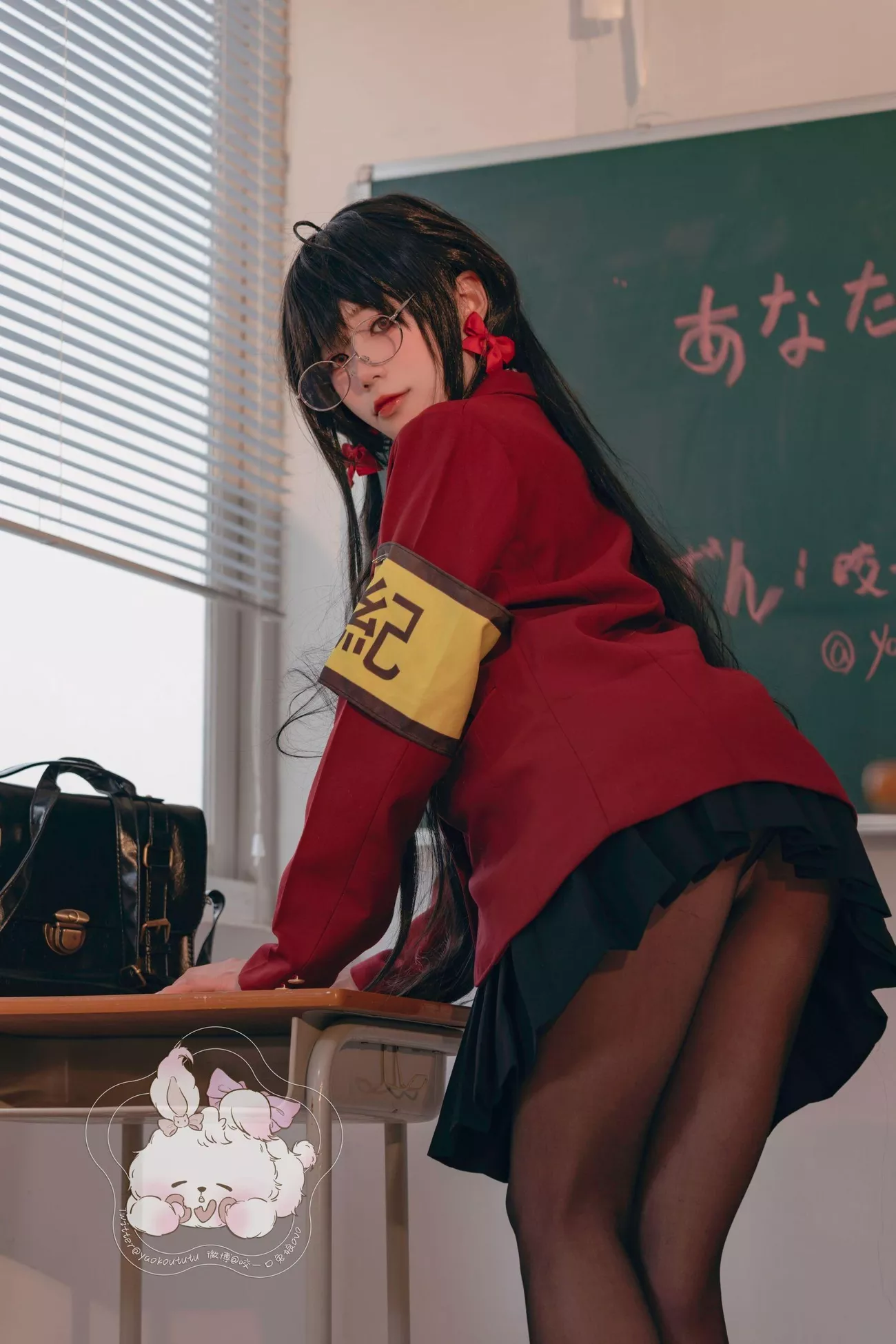 咬人小 《风纪委员 》 大凤 高质写真艺术 小兔