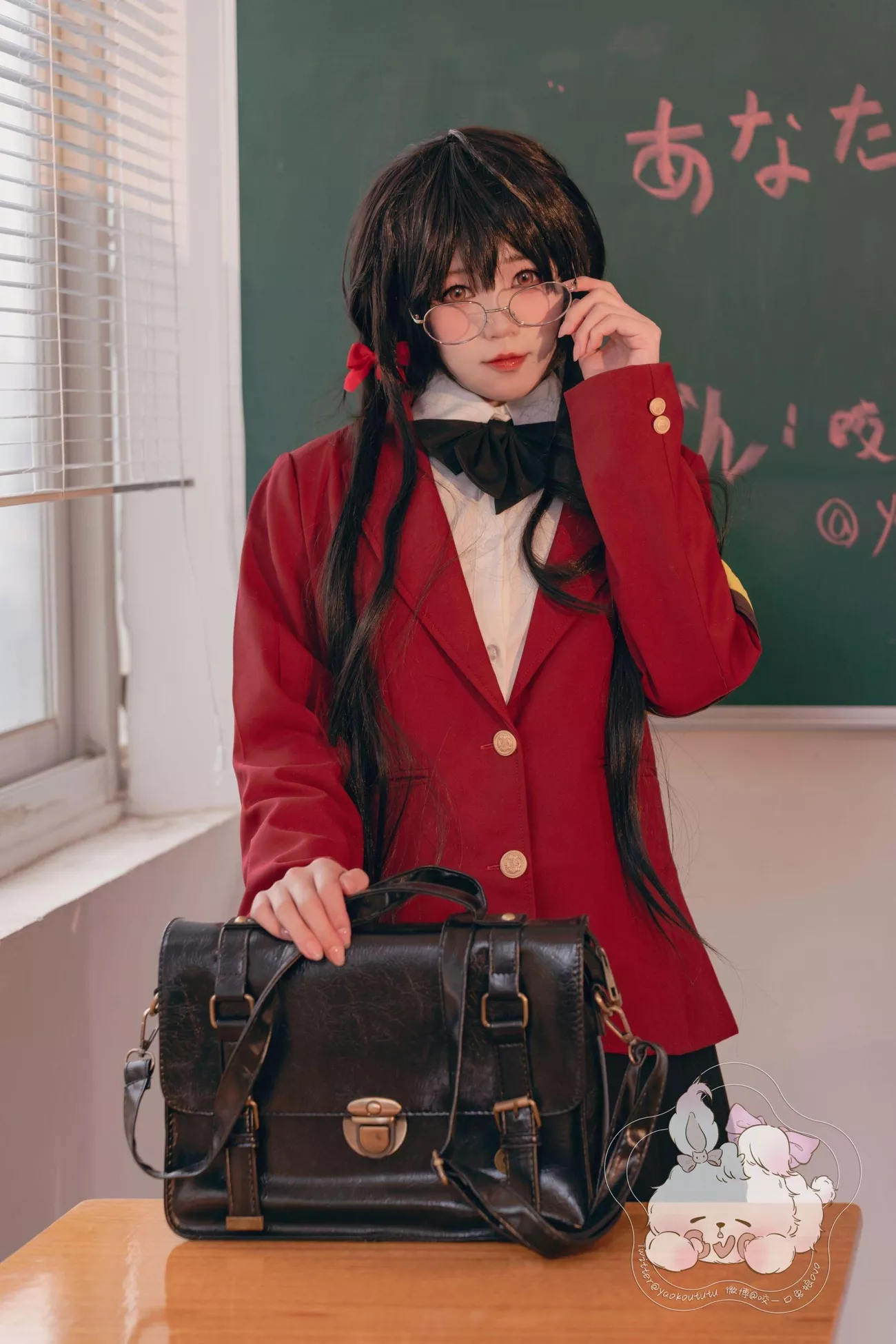 咬人小 《风纪委员 》 大凤 高质写真艺术 小兔