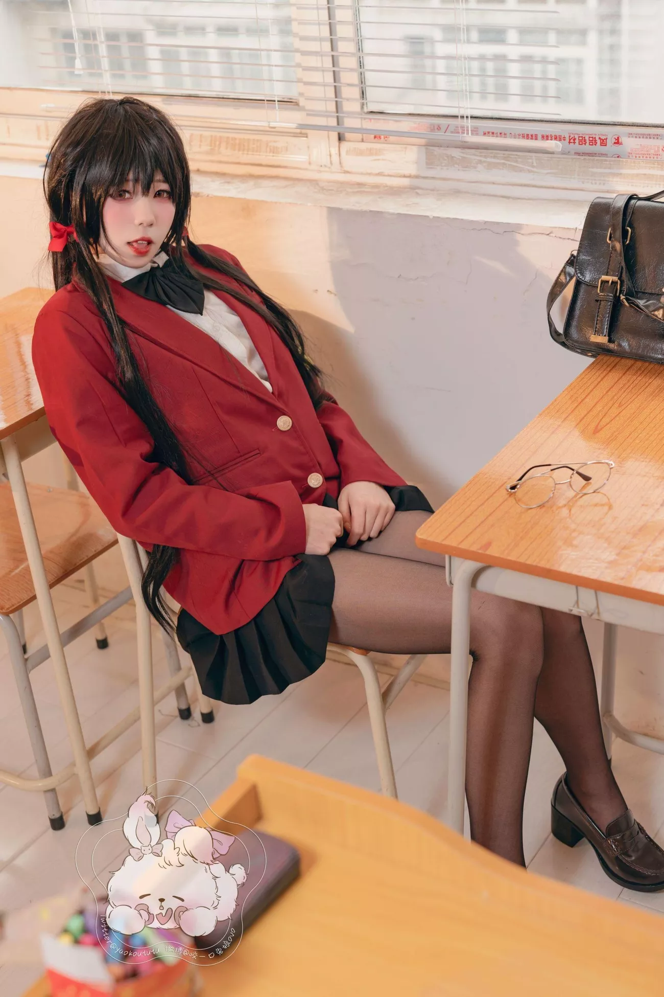 咬人小 《风纪委员 》 大凤 高质写真艺术 小兔
