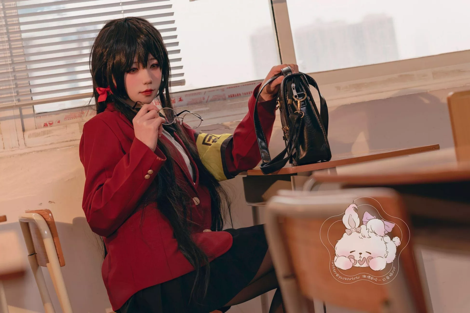 咬人小 《风纪委员 》 大凤 高质写真艺术 小兔