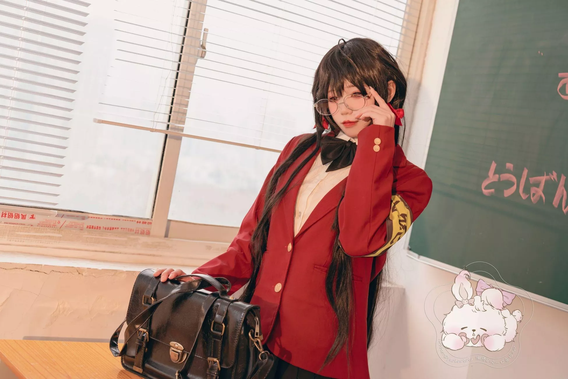 咬人小 《风纪委员 》 大凤 高质写真艺术 小兔
