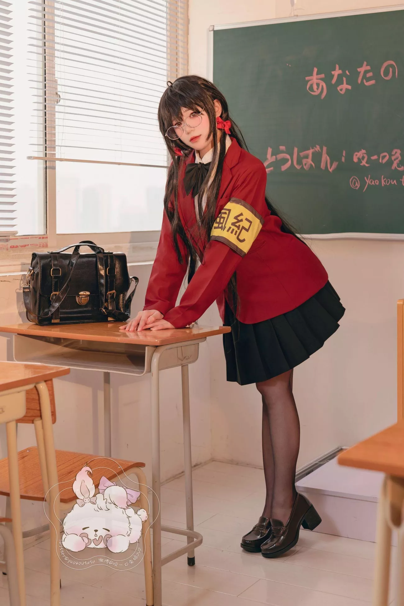 咬人小 《风纪委员 》 大凤 高质写真艺术 小兔
