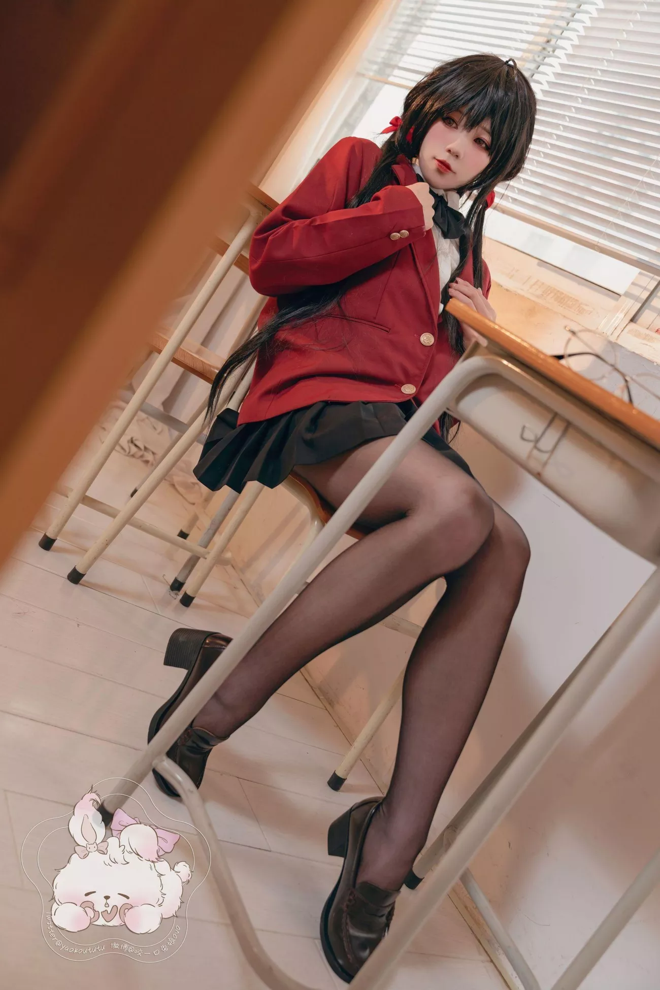 咬人小 《风纪委员 》 大凤 高质写真艺术 小兔