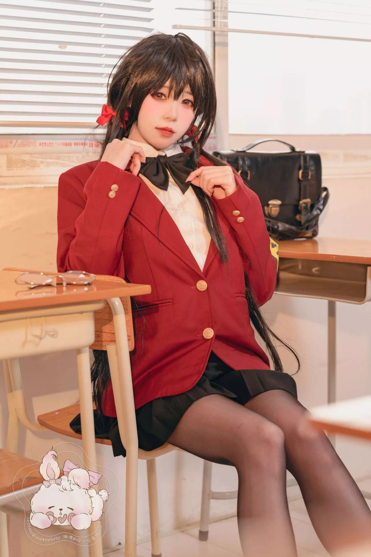 咬人小 《风纪委员 》 大凤 高质写真艺术 小兔