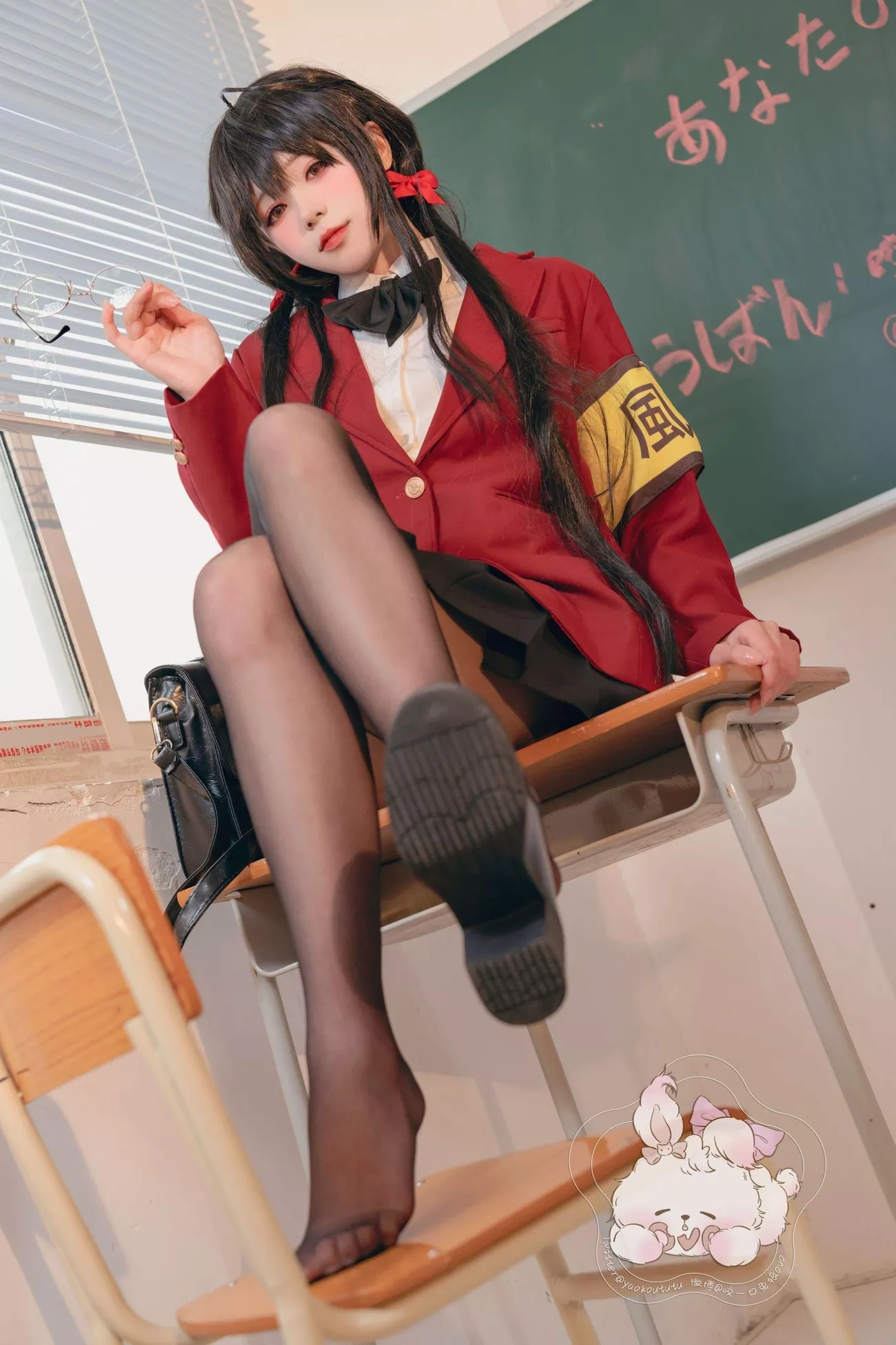 咬人小 《风纪委员 》 大凤 高质写真艺术 小兔