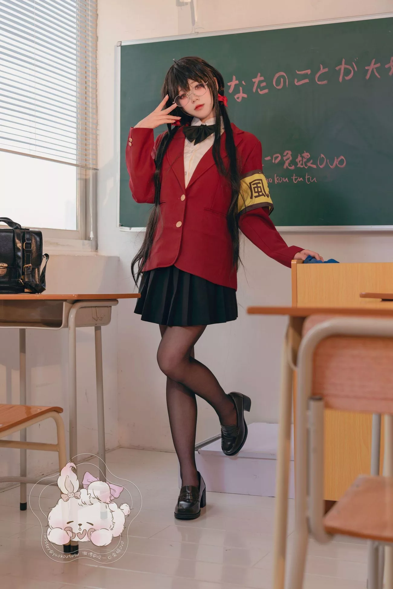 咬人小 《风纪委员 》 大凤 高质写真艺术 小兔
