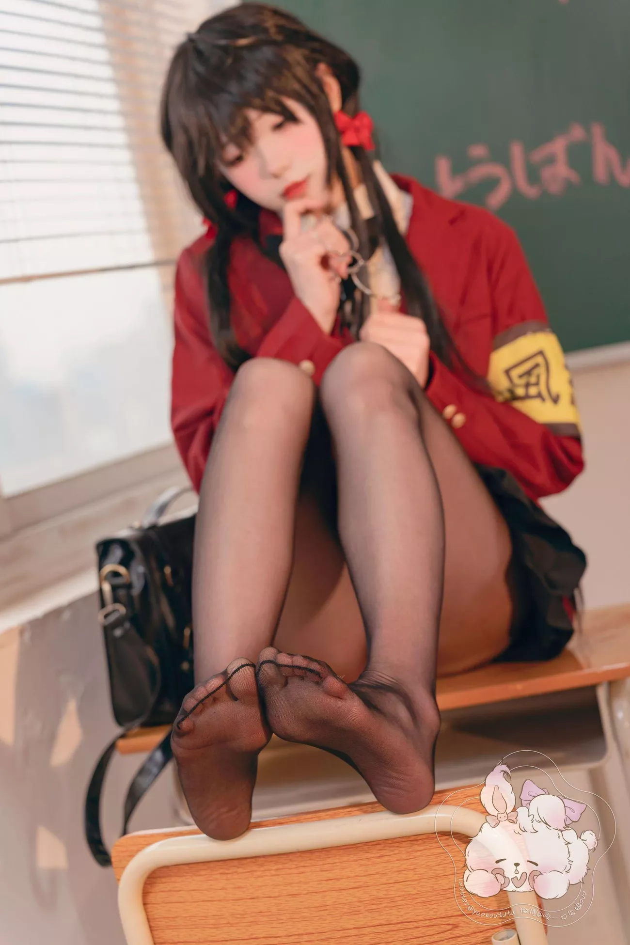 咬人小 《风纪委员 》 大凤 高质写真艺术 小兔
