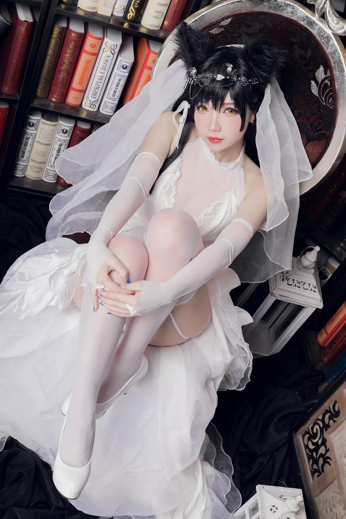 Atago ) 爱宕 (Azur 美人 福报 Cosplay Astra】 碧蓝航线 Lane 【雪晴 犬
