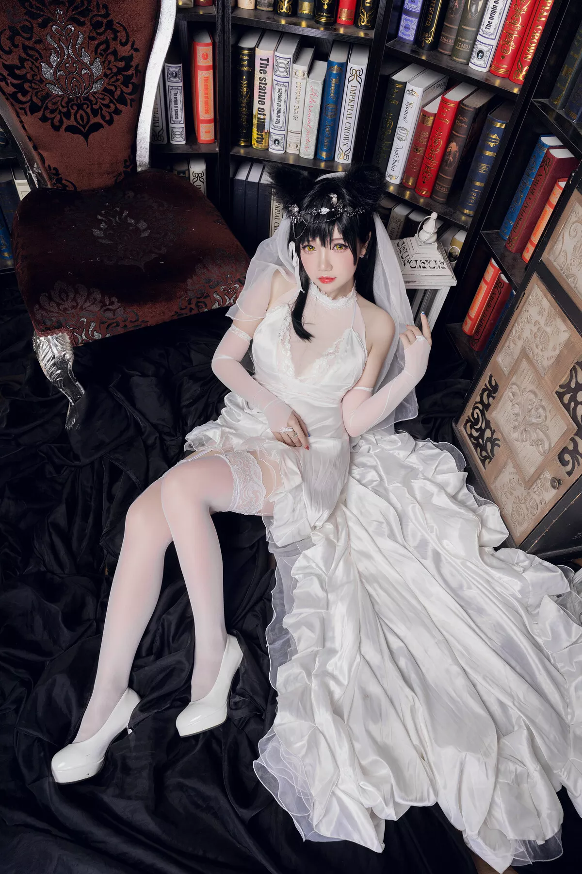 Atago ) 爱宕 (Azur 美人 福报 Cosplay Astra】 碧蓝航线 Lane 【雪晴 犬