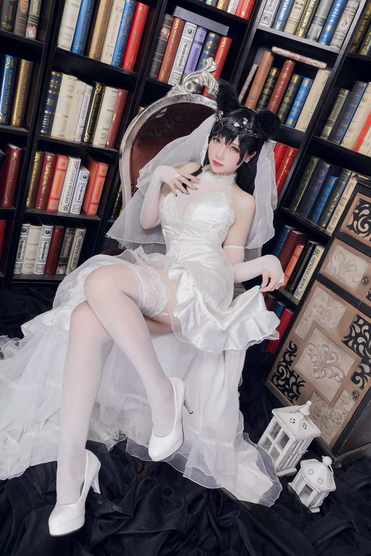 Atago ) 爱宕 (Azur 美人 福报 Cosplay Astra】 碧蓝航线 Lane 【雪晴 犬