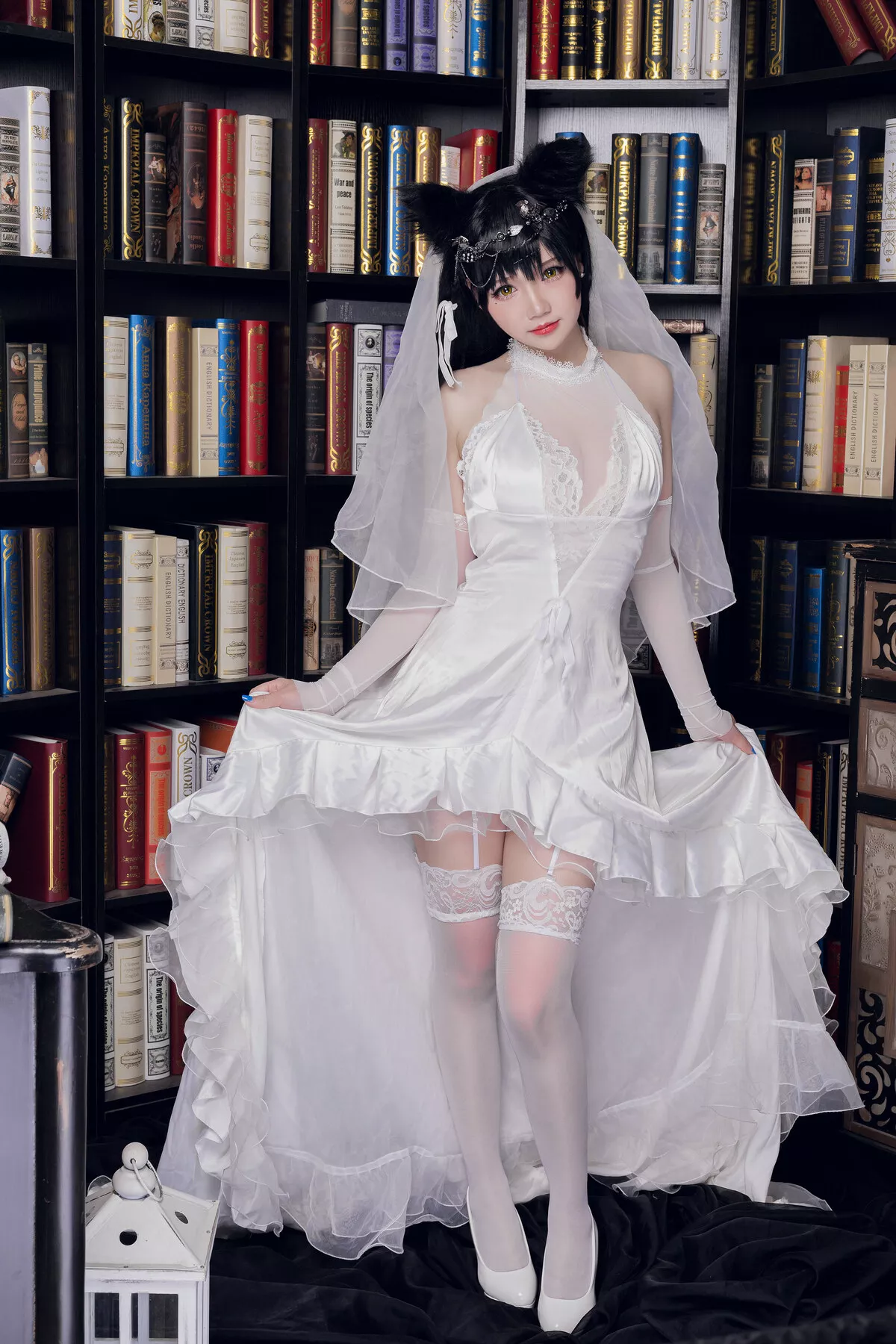 Atago ) 爱宕 (Azur 美人 福报 Cosplay Astra】 碧蓝航线 Lane 【雪晴 犬