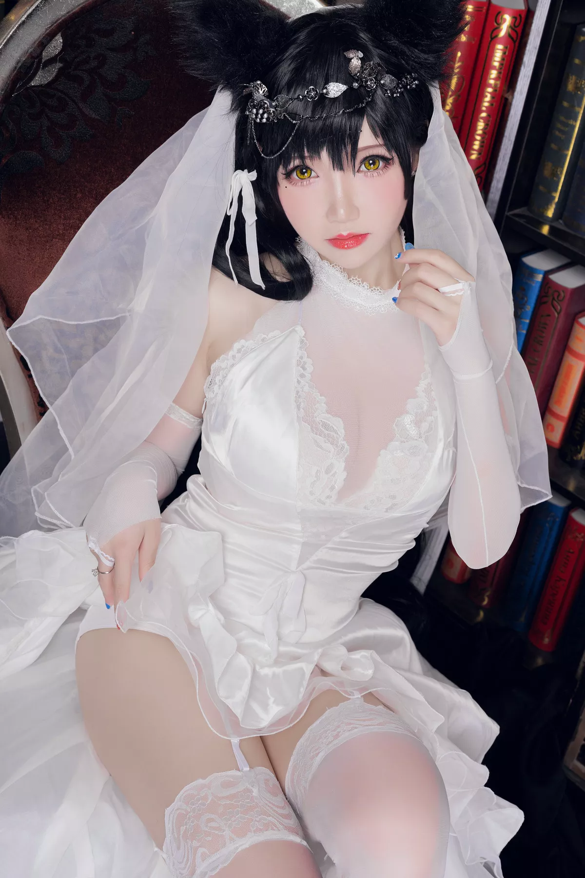 Atago ) 爱宕 (Azur 美人 福报 Cosplay Astra】 碧蓝航线 Lane 【雪晴 犬