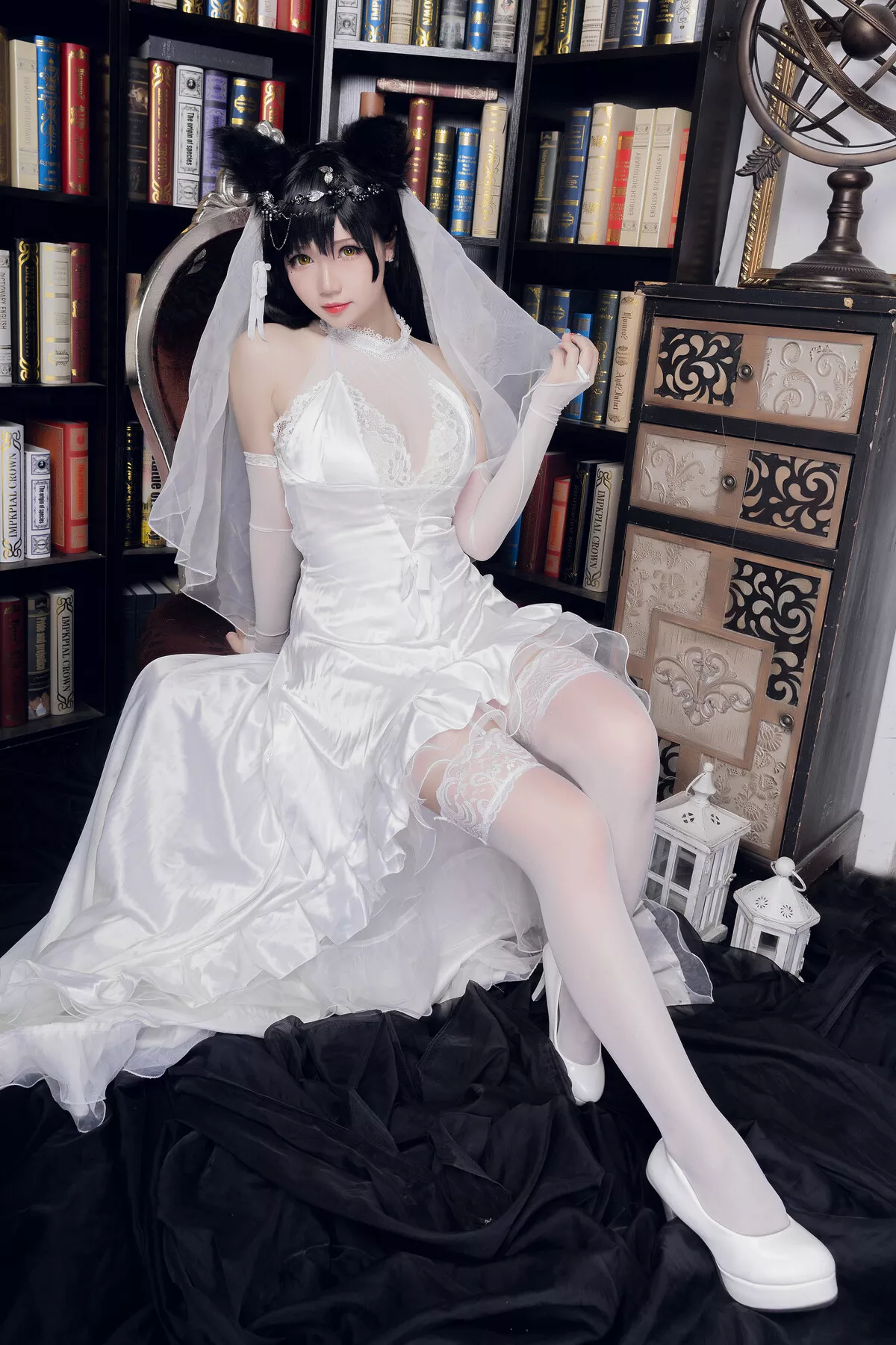Atago ) 爱宕 (Azur 美人 福报 Cosplay Astra】 碧蓝航线 Lane 【雪晴 犬