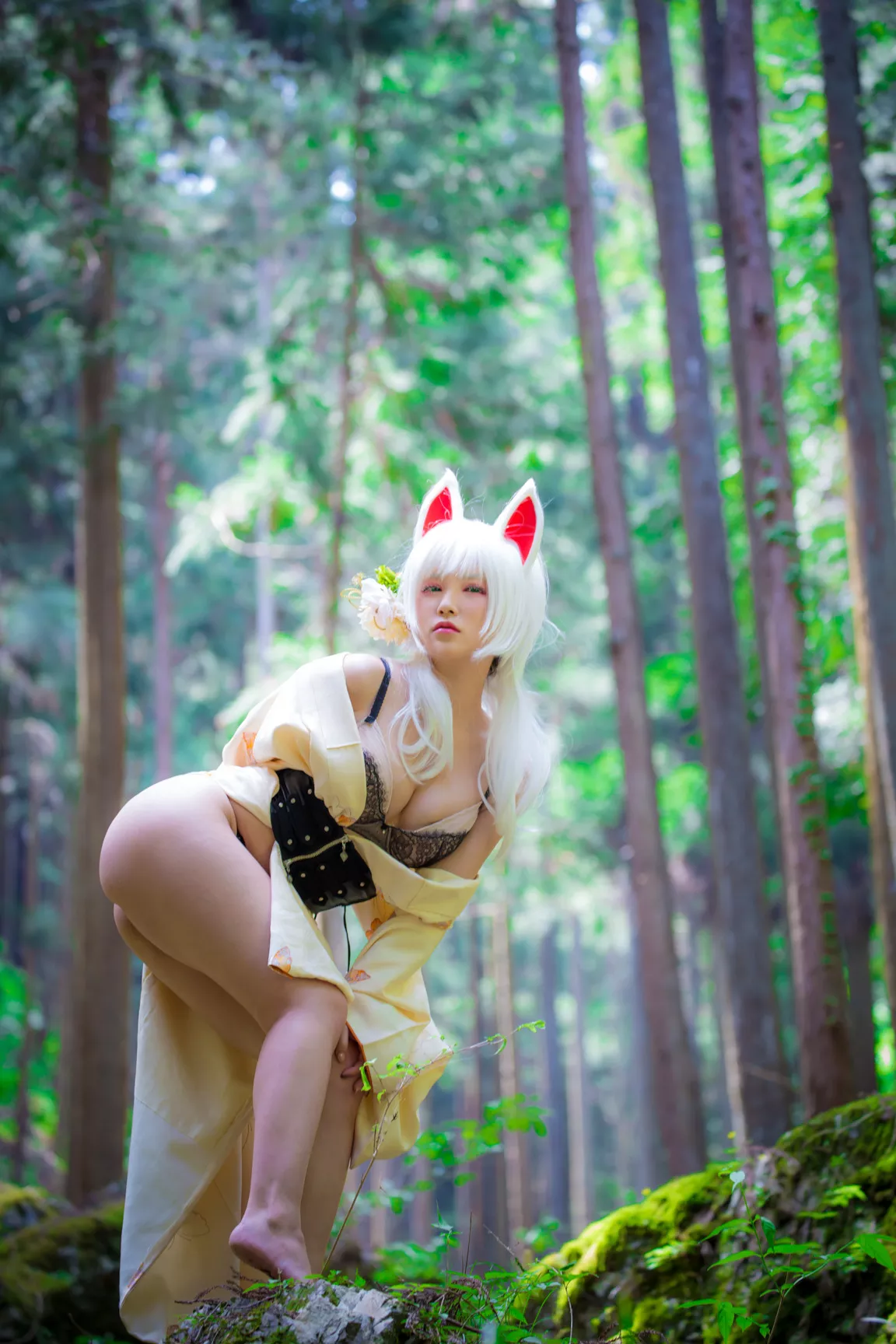 Cosplay 媒体圣女 【BOKUKO】 缚狐 Fox 福利 Tied 丽人