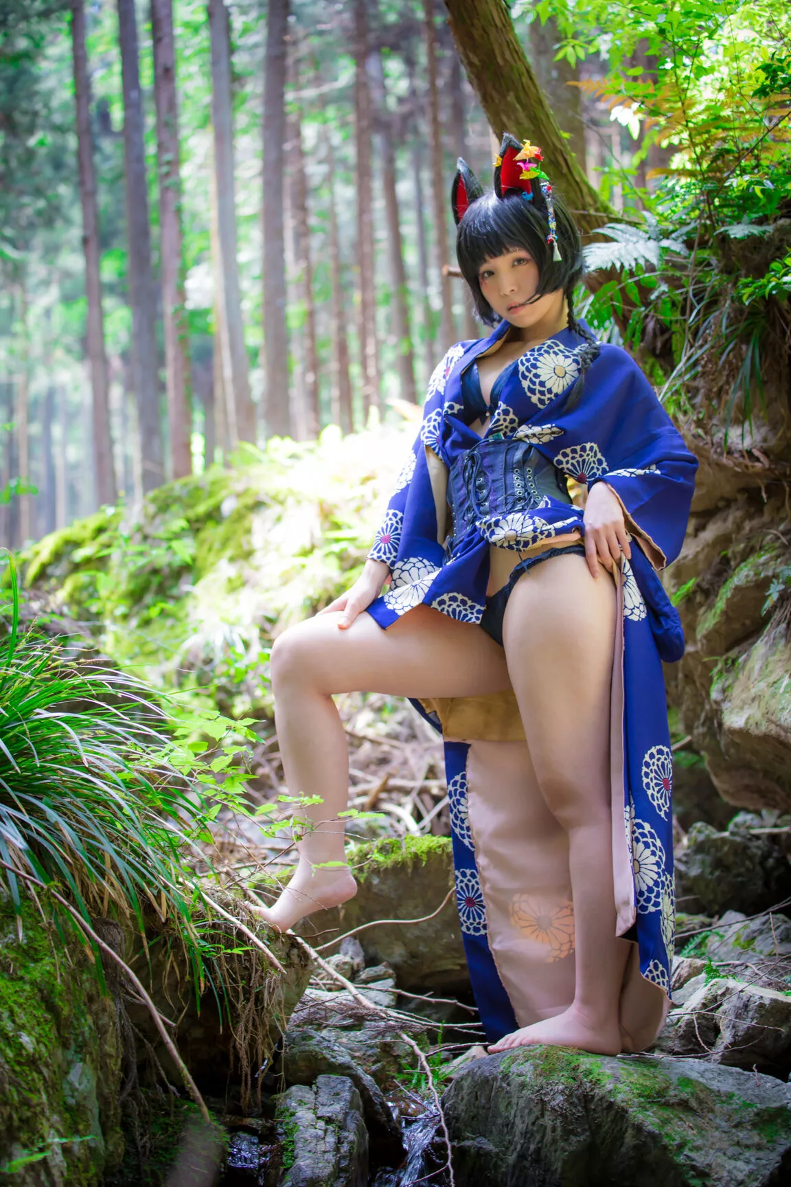 Cosplay 媒体圣女 【BOKUKO】 缚狐 Fox 福利 Tied 丽人