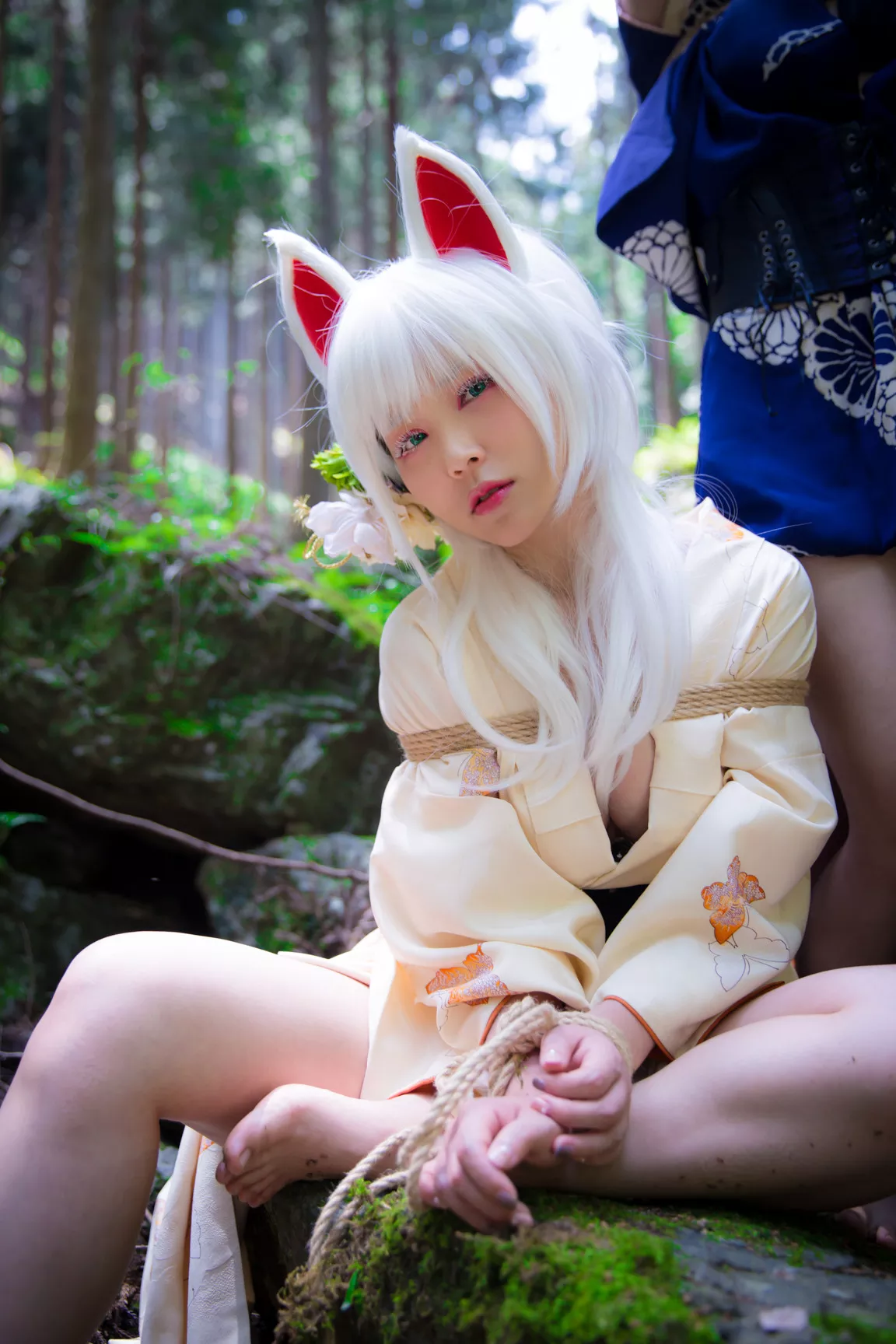 Cosplay 媒体圣女 【BOKUKO】 缚狐 Fox 福利 Tied 丽人