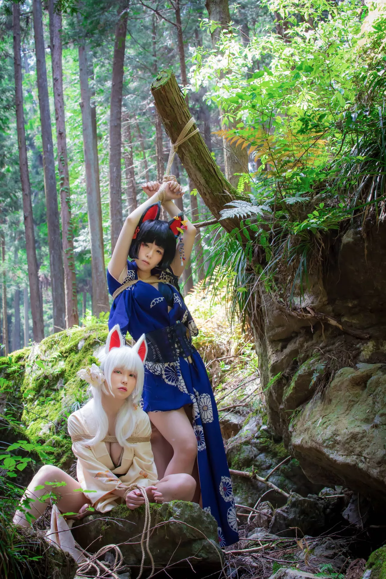 Cosplay 媒体圣女 【BOKUKO】 缚狐 Fox 福利 Tied 丽人
