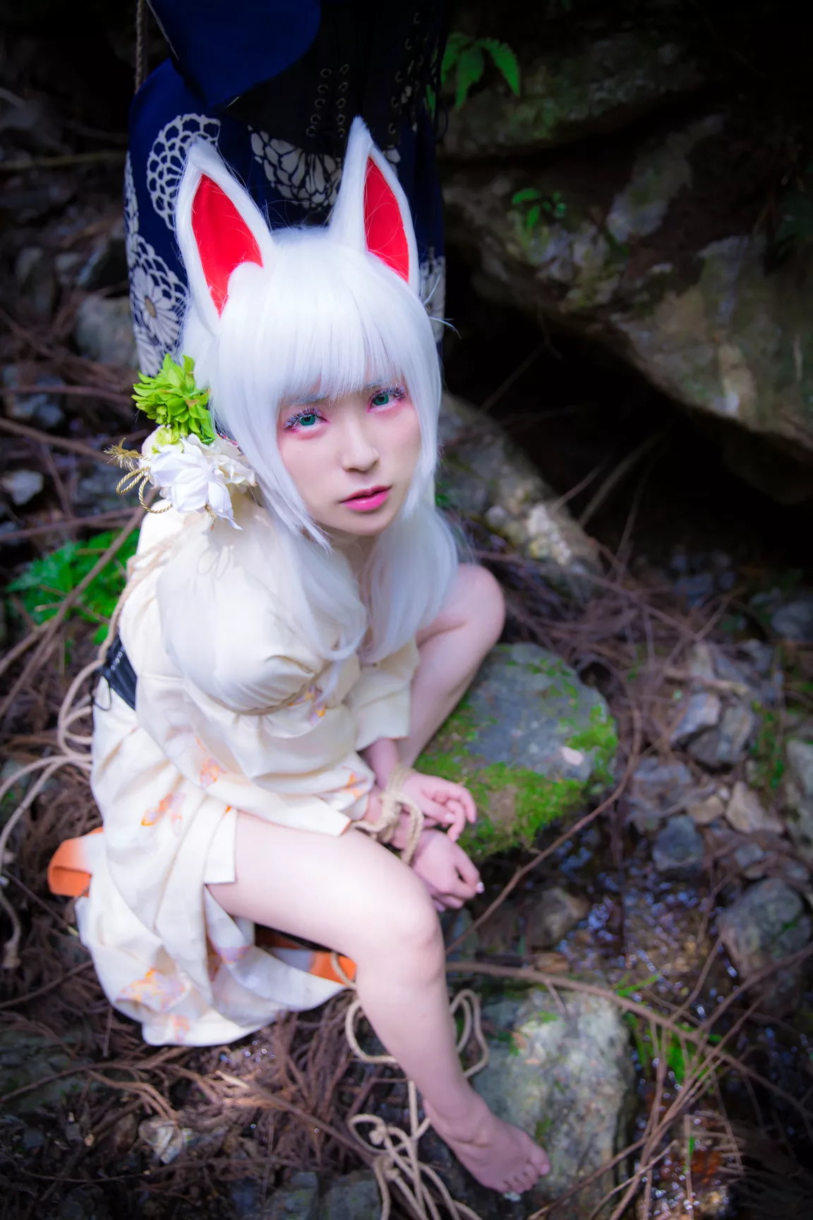 Cosplay 媒体圣女 【BOKUKO】 缚狐 Fox 福利 Tied 丽人