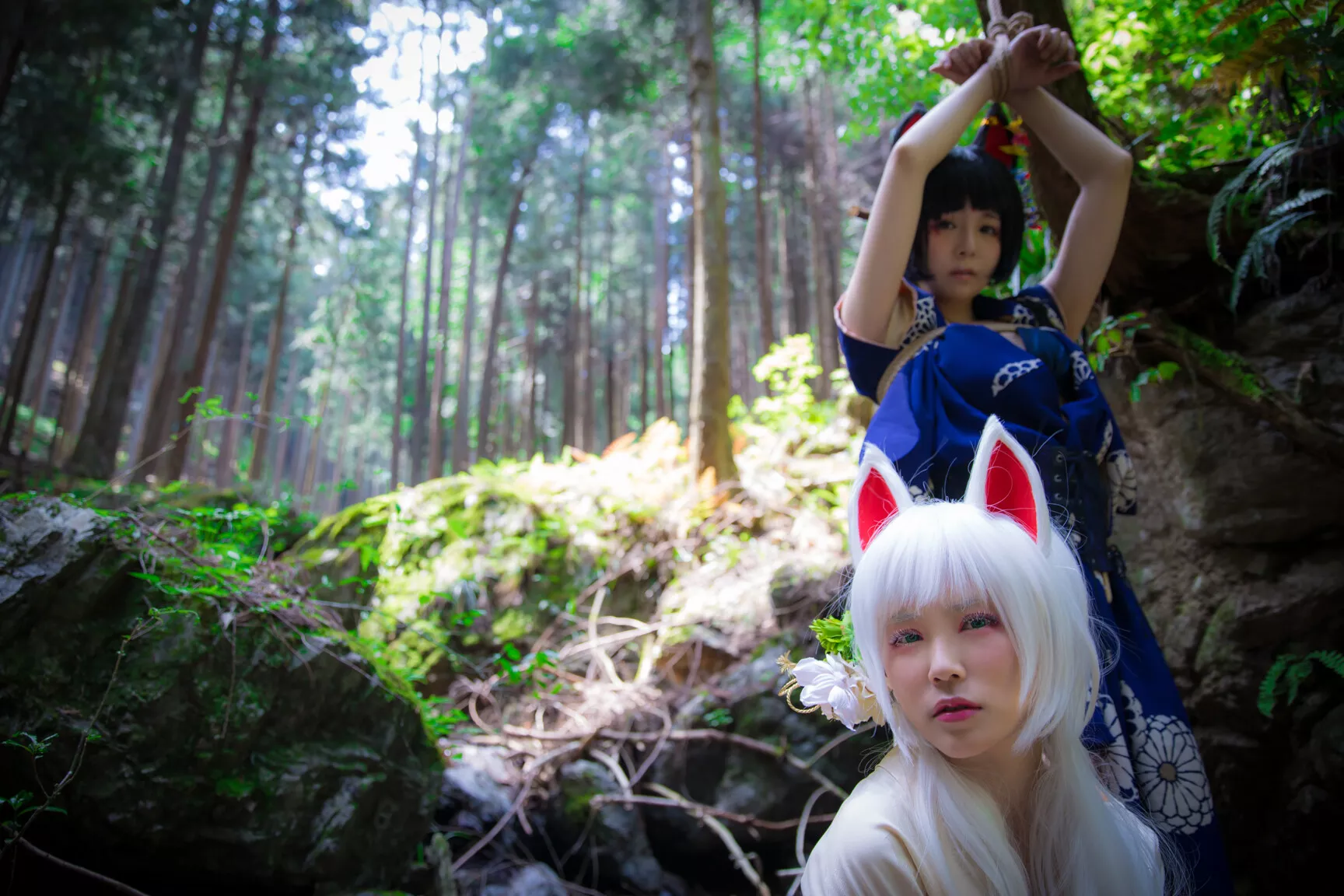 Cosplay 媒体圣女 【BOKUKO】 缚狐 Fox 福利 Tied 丽人