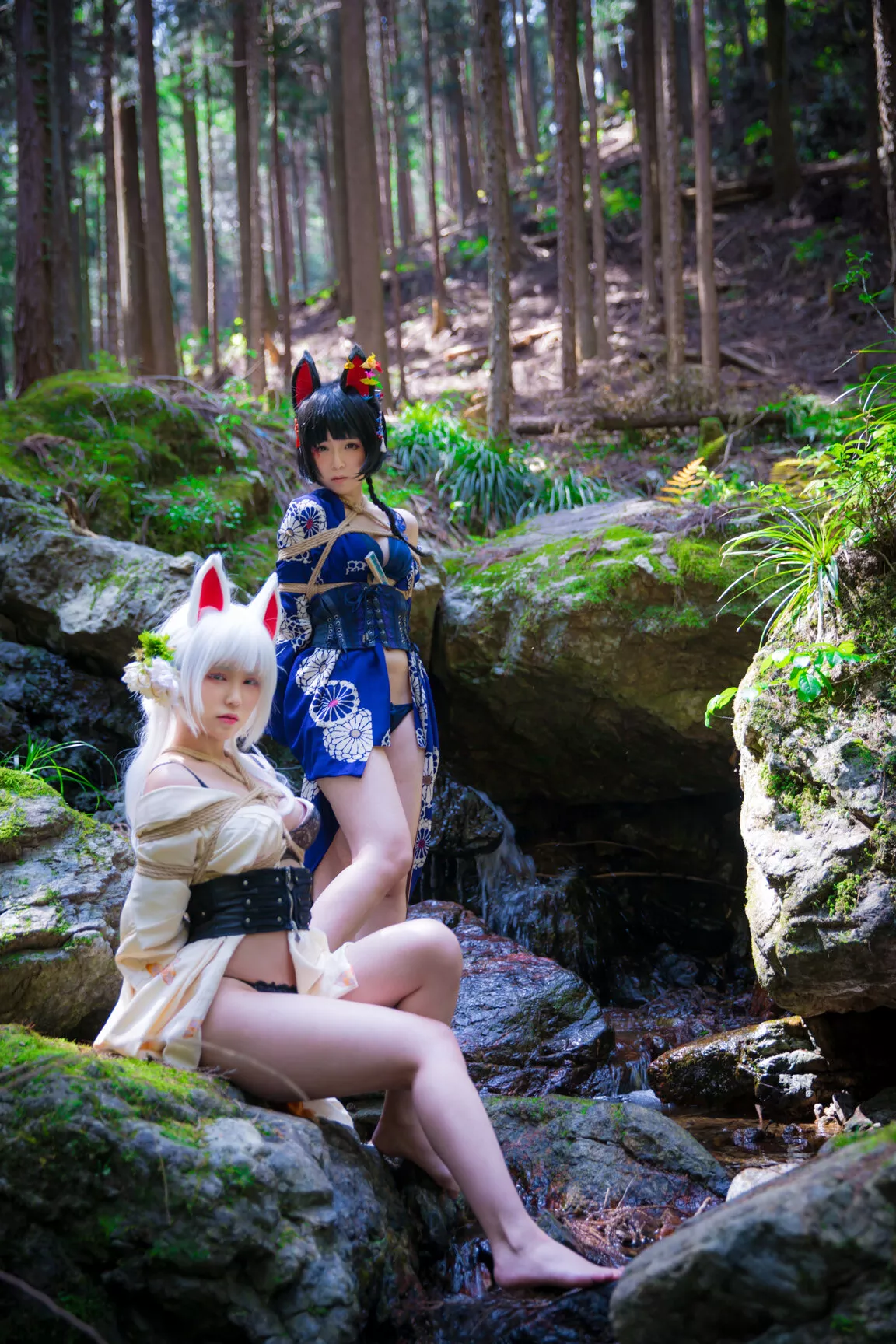 Cosplay 媒体圣女 【BOKUKO】 缚狐 Fox 福利 Tied 丽人