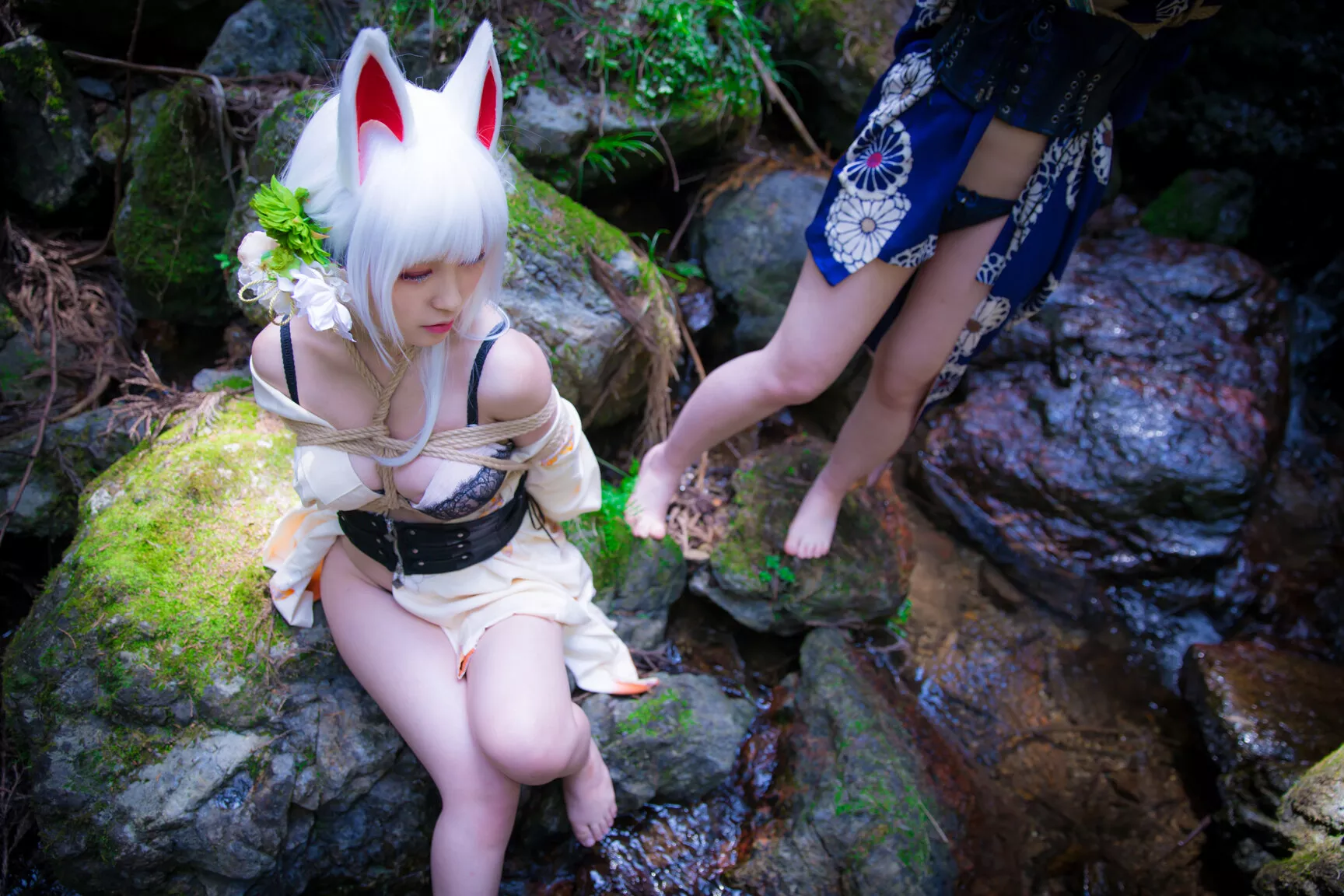 Cosplay 媒体圣女 【BOKUKO】 缚狐 Fox 福利 Tied 丽人