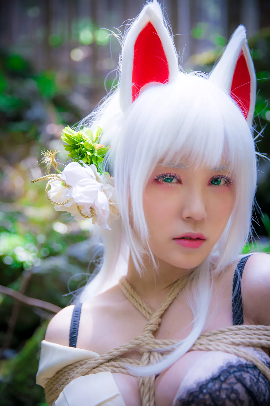 Cosplay 媒体圣女 【BOKUKO】 缚狐 Fox 福利 Tied 丽人