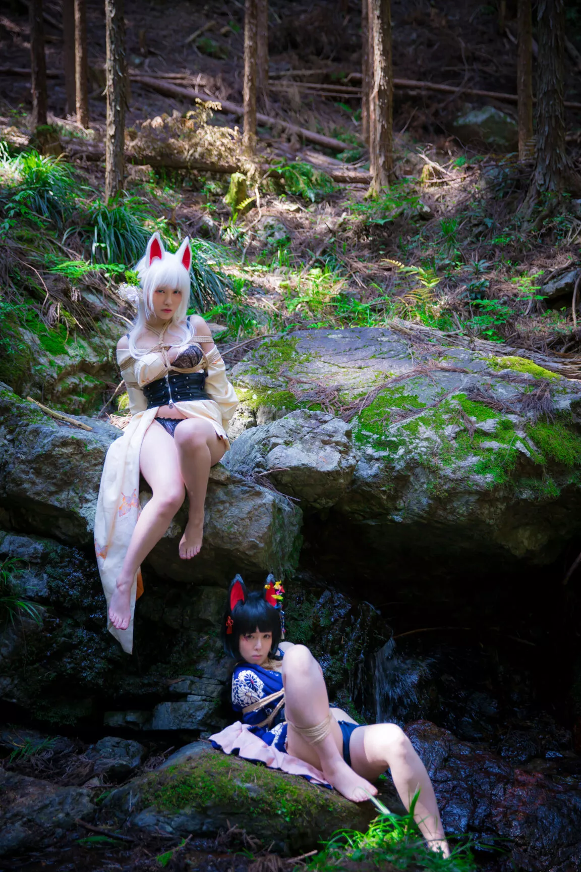 Cosplay 媒体圣女 【BOKUKO】 缚狐 Fox 福利 Tied 丽人