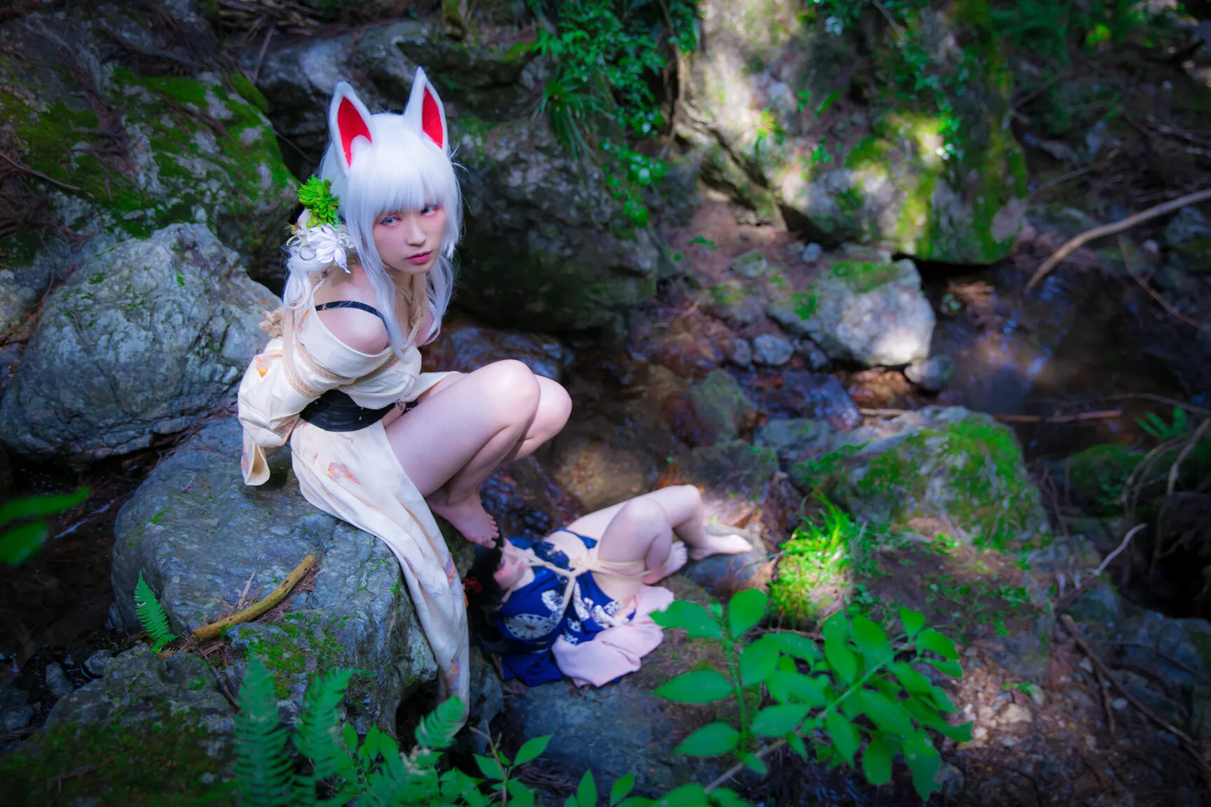 Cosplay 媒体圣女 【BOKUKO】 缚狐 Fox 福利 Tied 丽人