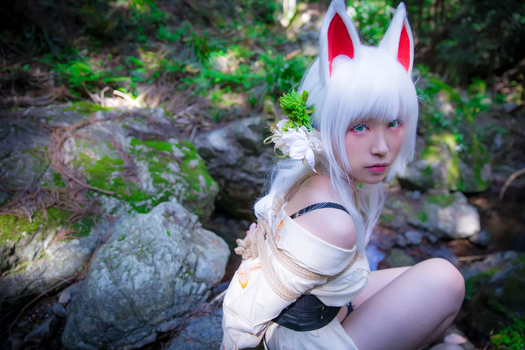Cosplay 媒体圣女 【BOKUKO】 缚狐 Fox 福利 Tied 丽人