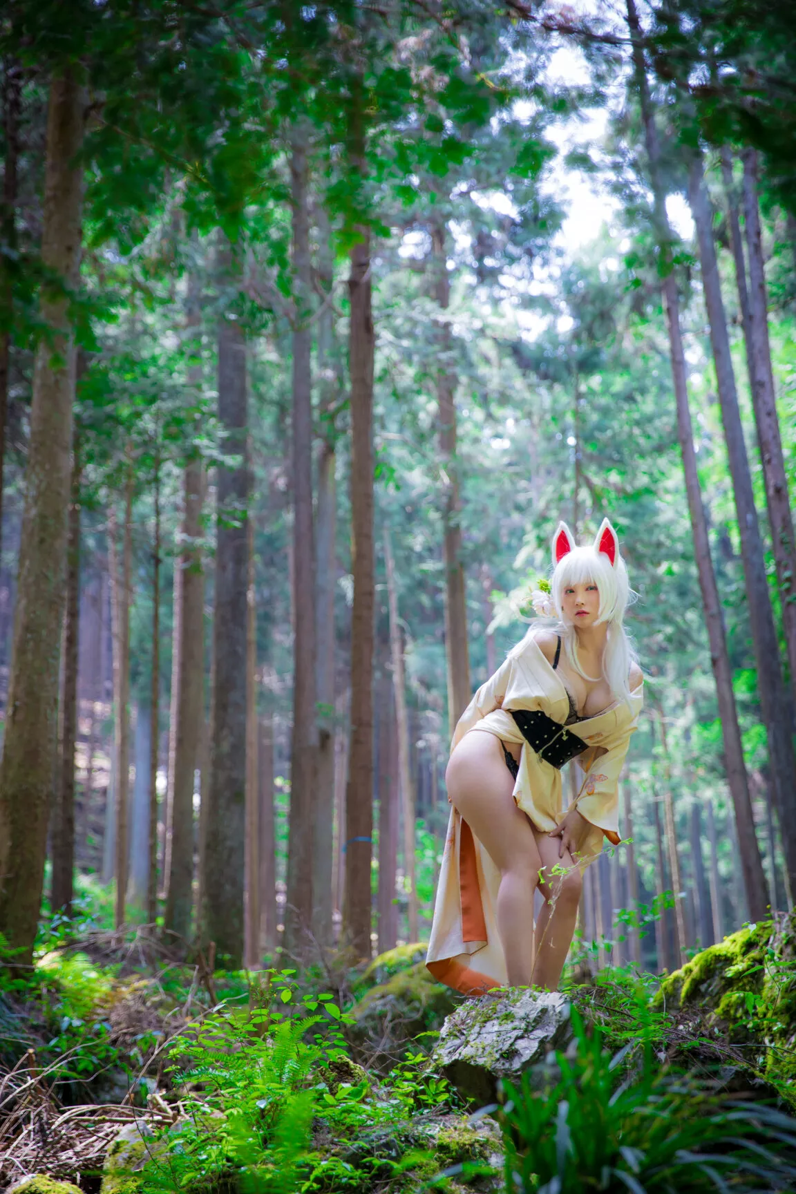 Cosplay 媒体圣女 【BOKUKO】 缚狐 Fox 福利 Tied 丽人