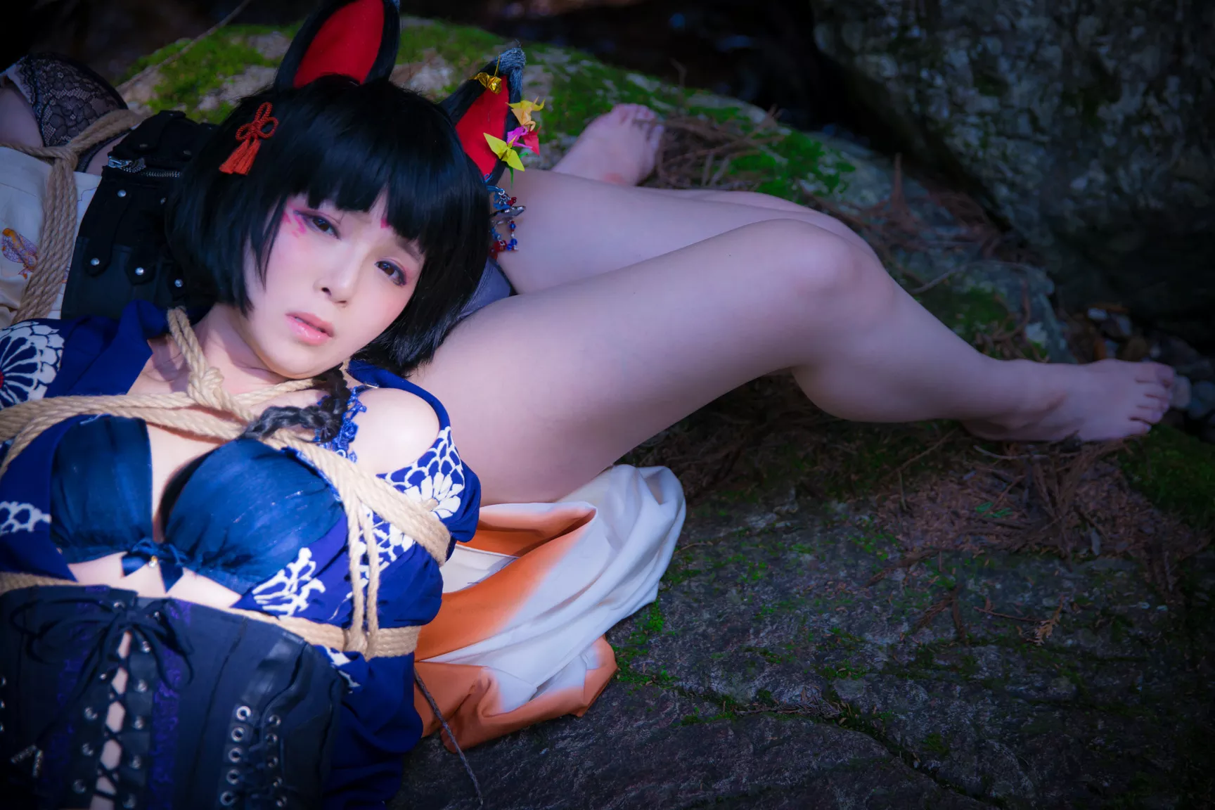Cosplay 媒体圣女 【BOKUKO】 缚狐 Fox 福利 Tied 丽人