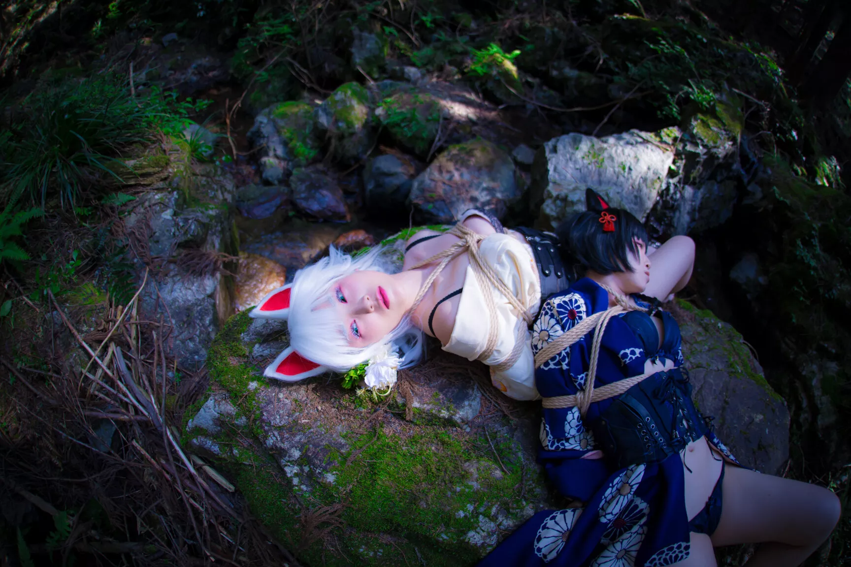 Cosplay 媒体圣女 【BOKUKO】 缚狐 Fox 福利 Tied 丽人