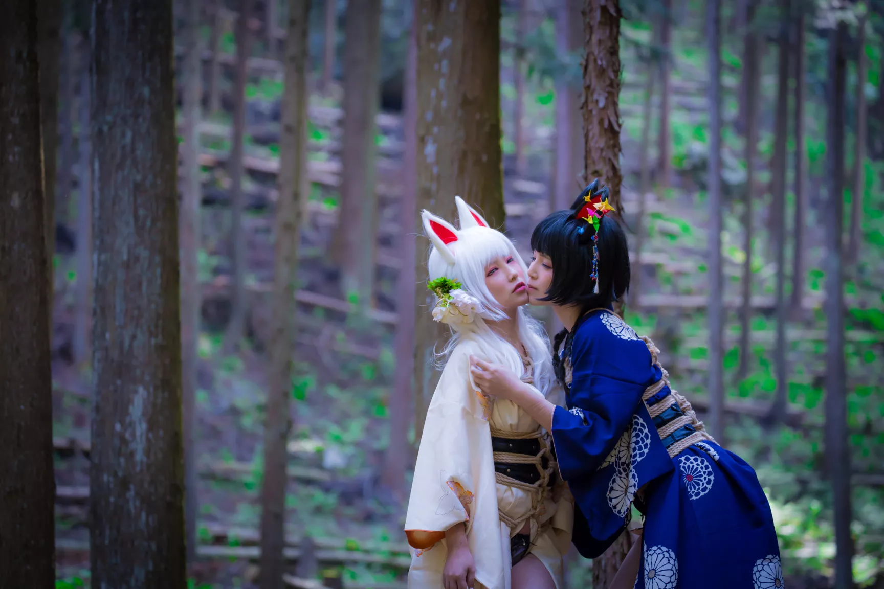 Cosplay 媒体圣女 【BOKUKO】 缚狐 Fox 福利 Tied 丽人