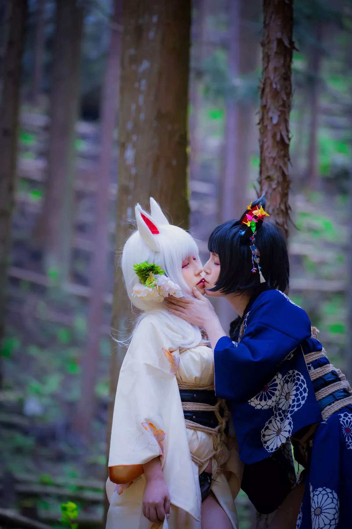 Cosplay 媒体圣女 【BOKUKO】 缚狐 Fox 福利 Tied 丽人