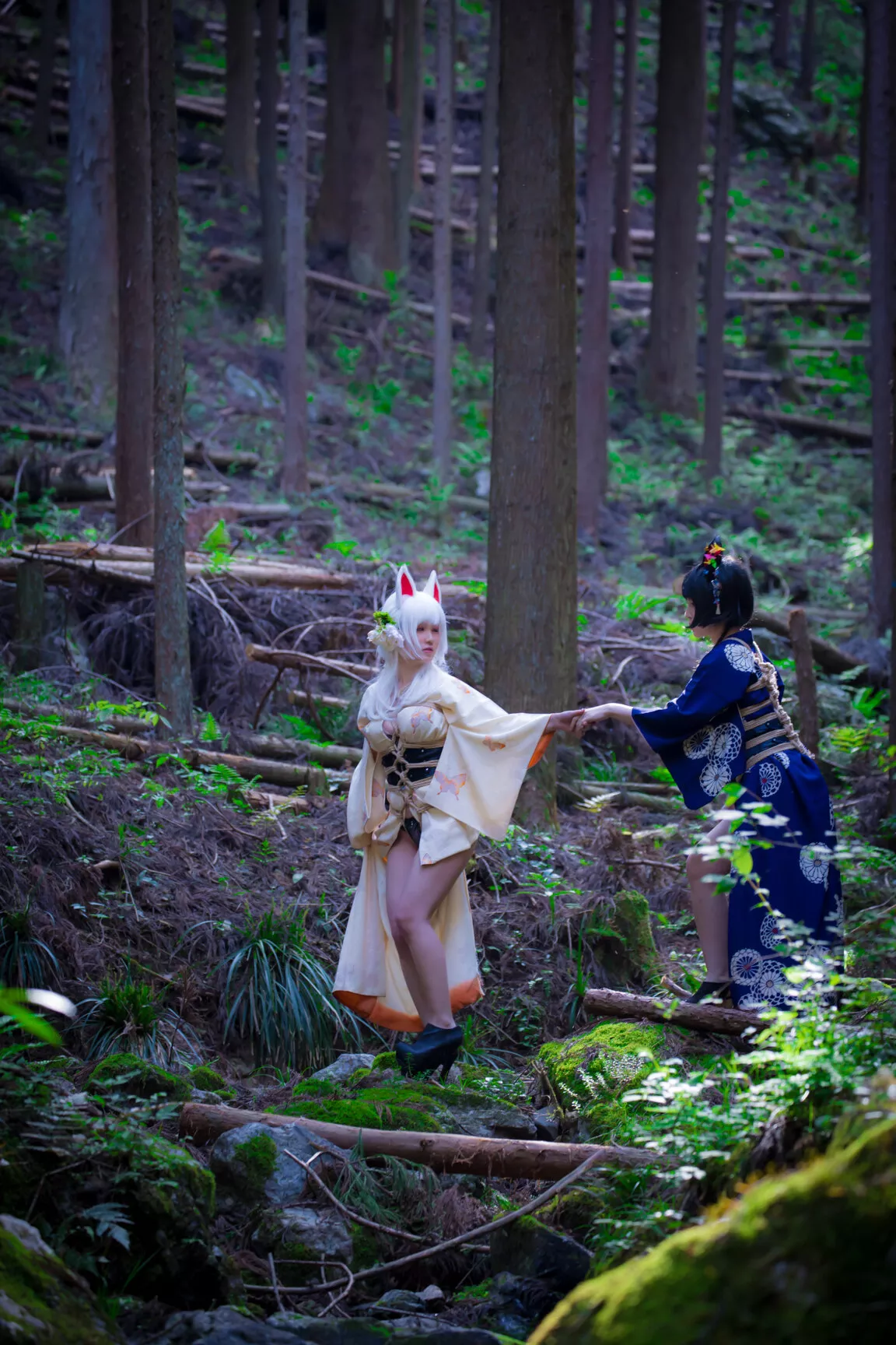 Cosplay 媒体圣女 【BOKUKO】 缚狐 Fox 福利 Tied 丽人