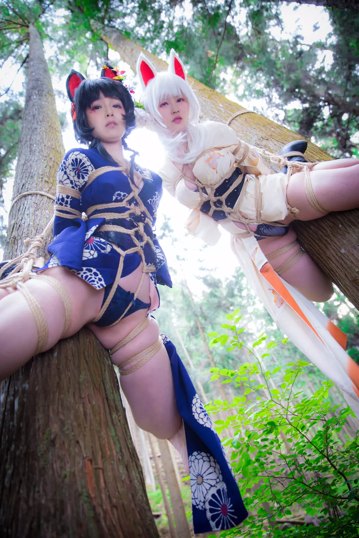 Cosplay 媒体圣女 【BOKUKO】 缚狐 Fox 福利 Tied 丽人
