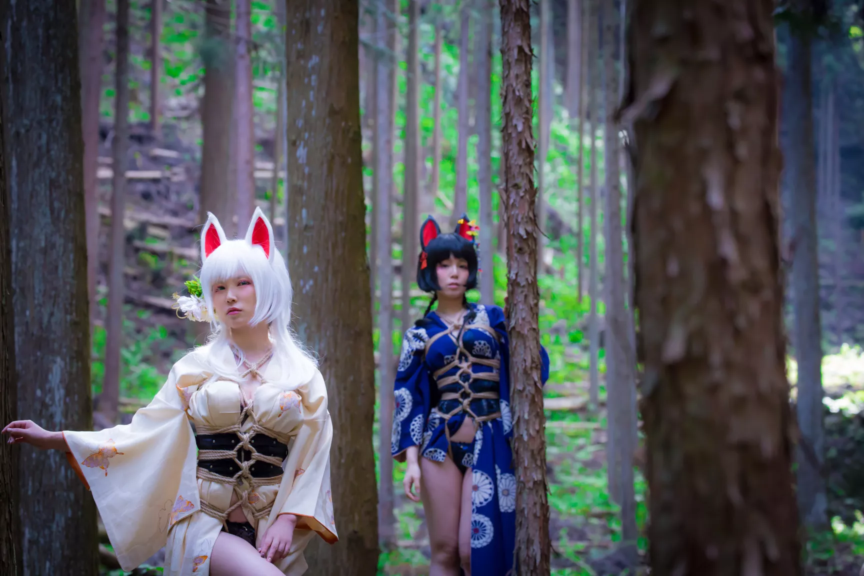 Cosplay 媒体圣女 【BOKUKO】 缚狐 Fox 福利 Tied 丽人