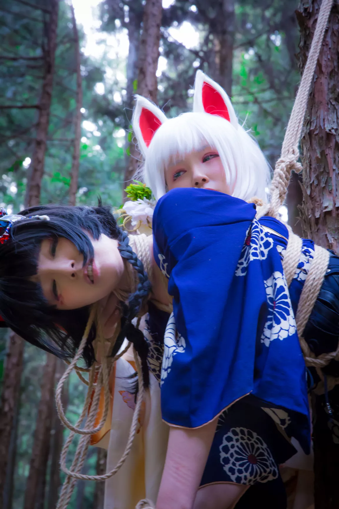 Cosplay 媒体圣女 【BOKUKO】 缚狐 Fox 福利 Tied 丽人