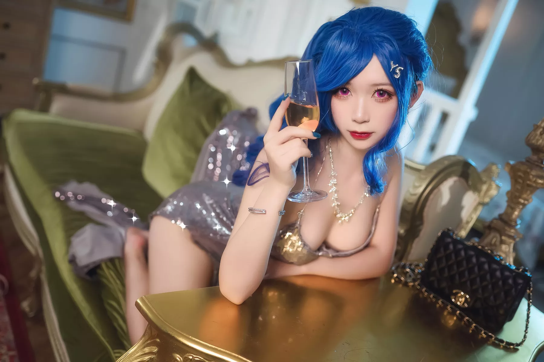 Handle w】 (春の华) Luxurious 福报 St.Louis Cosplay 美人 【樱落酱