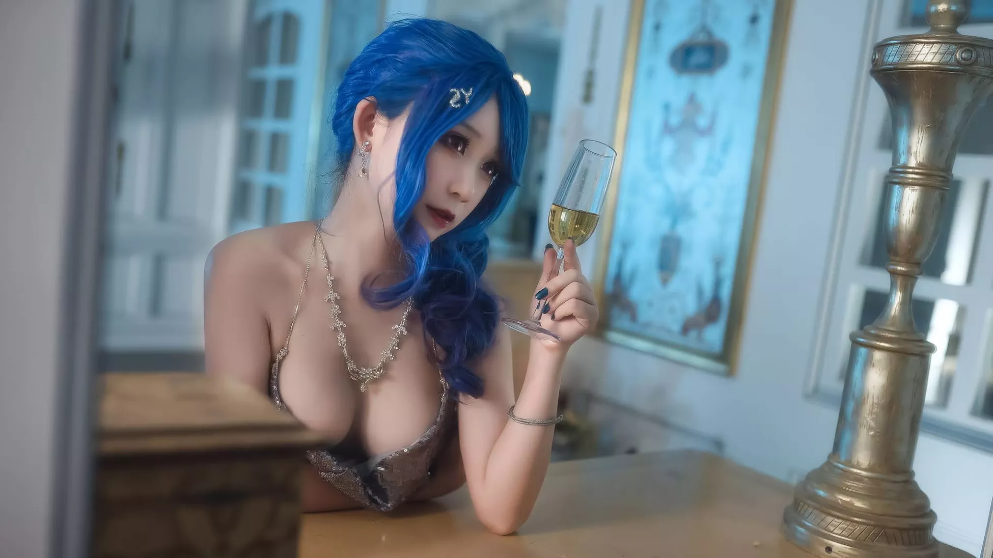 Handle w】 (春の华) Luxurious 福报 St.Louis Cosplay 美人 【樱落酱