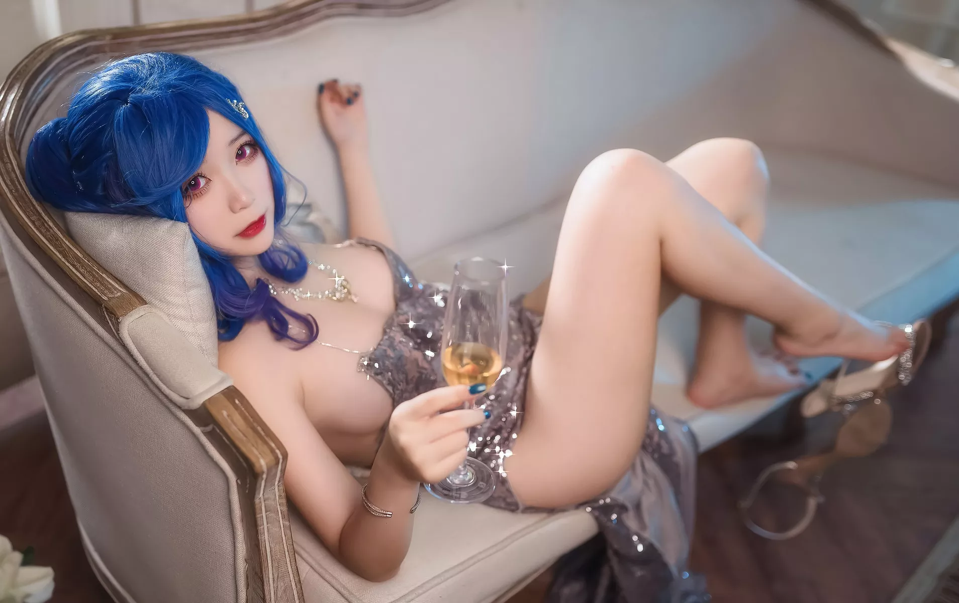Handle w】 (春の华) Luxurious 福报 St.Louis Cosplay 美人 【樱落酱