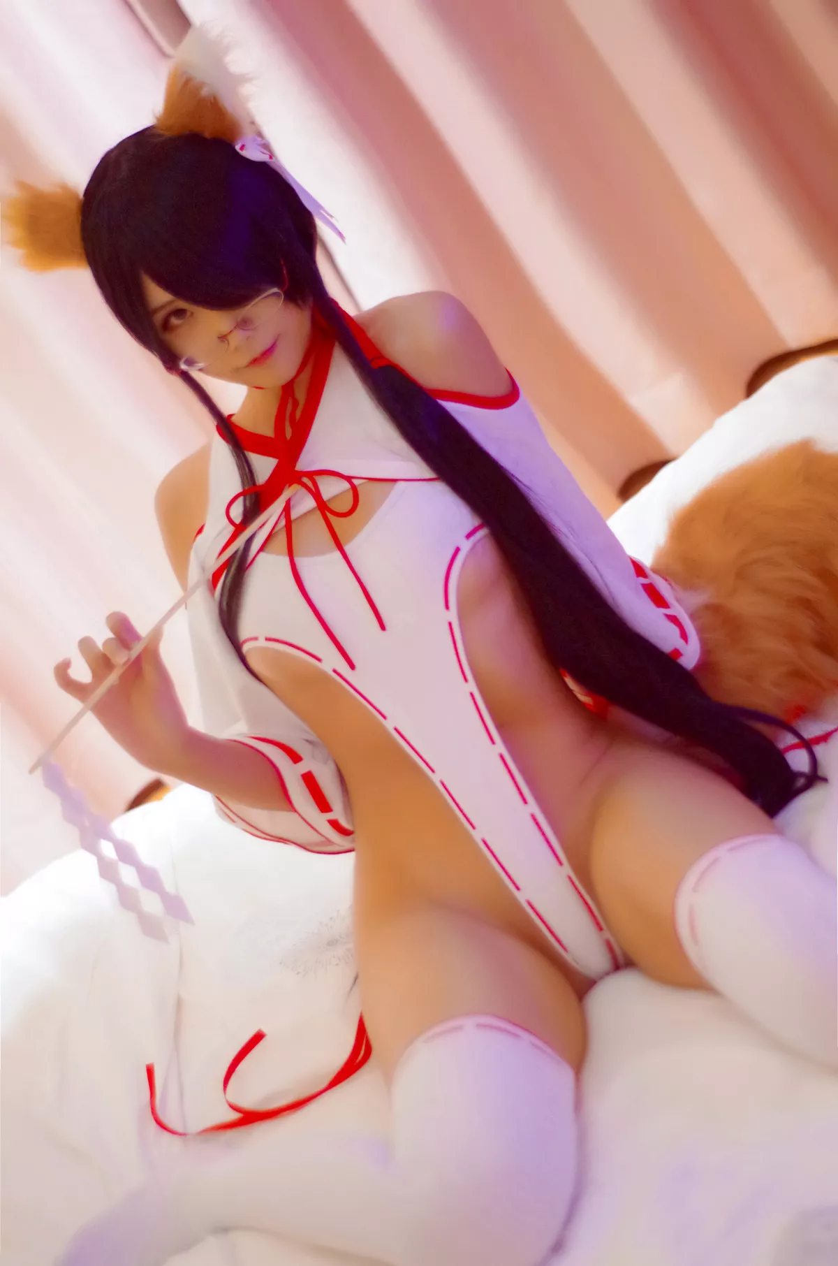 狐女巫 Cosplay 女神 Shrine 福报 Maiden 【晓美嫣】 Fox